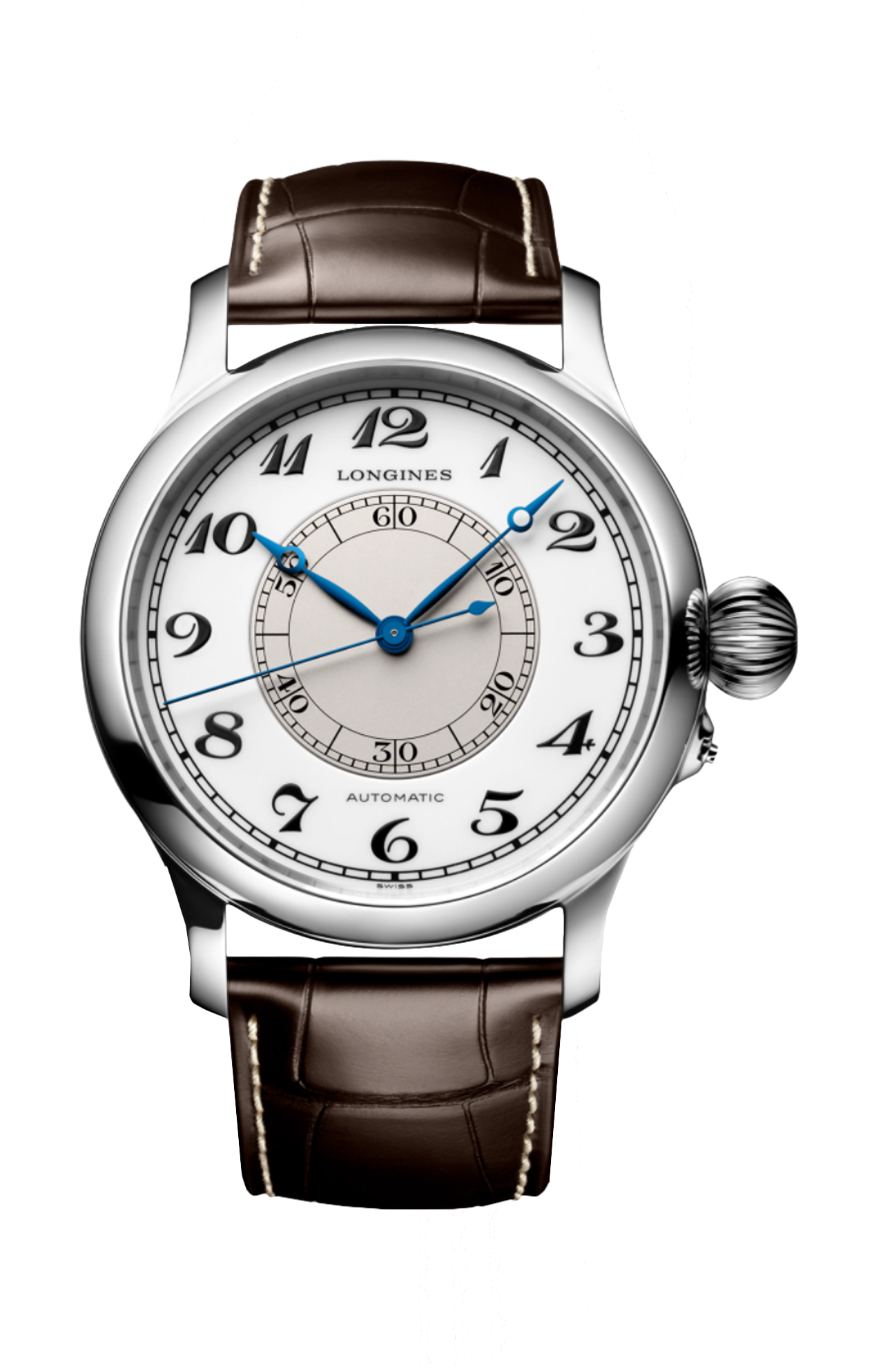 THE LONGINES WEEMS SECOND-SETTING WATCH - L2.713.4.13.0