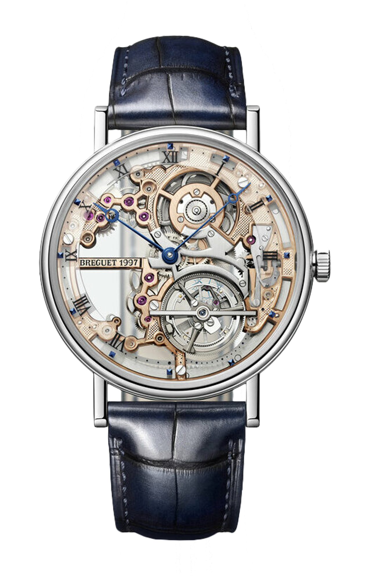 CLASSIQUE TOURBILLON EXTRA - PLAT SQUELETTE - 5395PT/RS/9WU