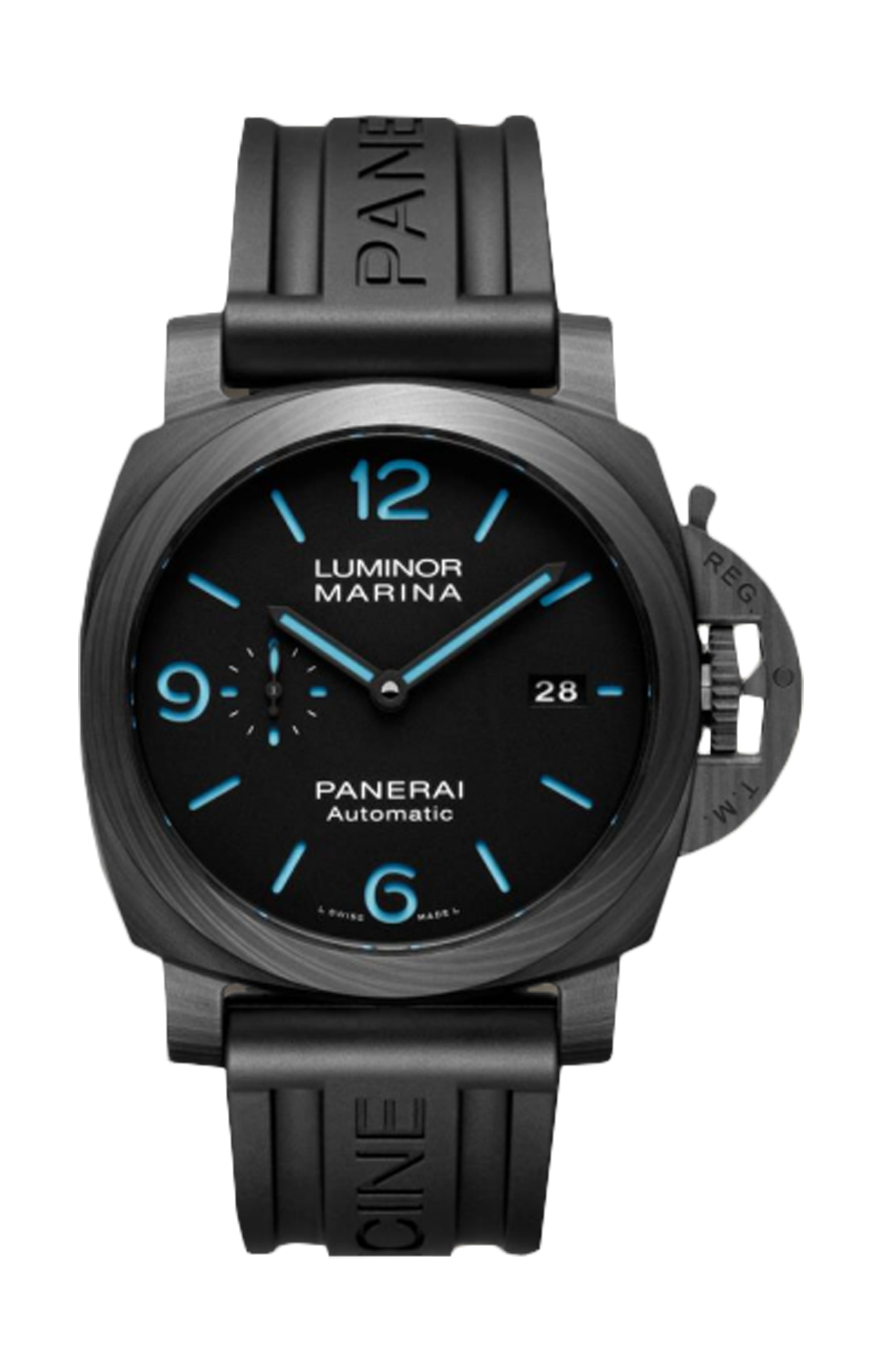 LUMINOR MARINA CARBOTECH™ 44 MM - DOPPIO CINTURINO - PAM02661