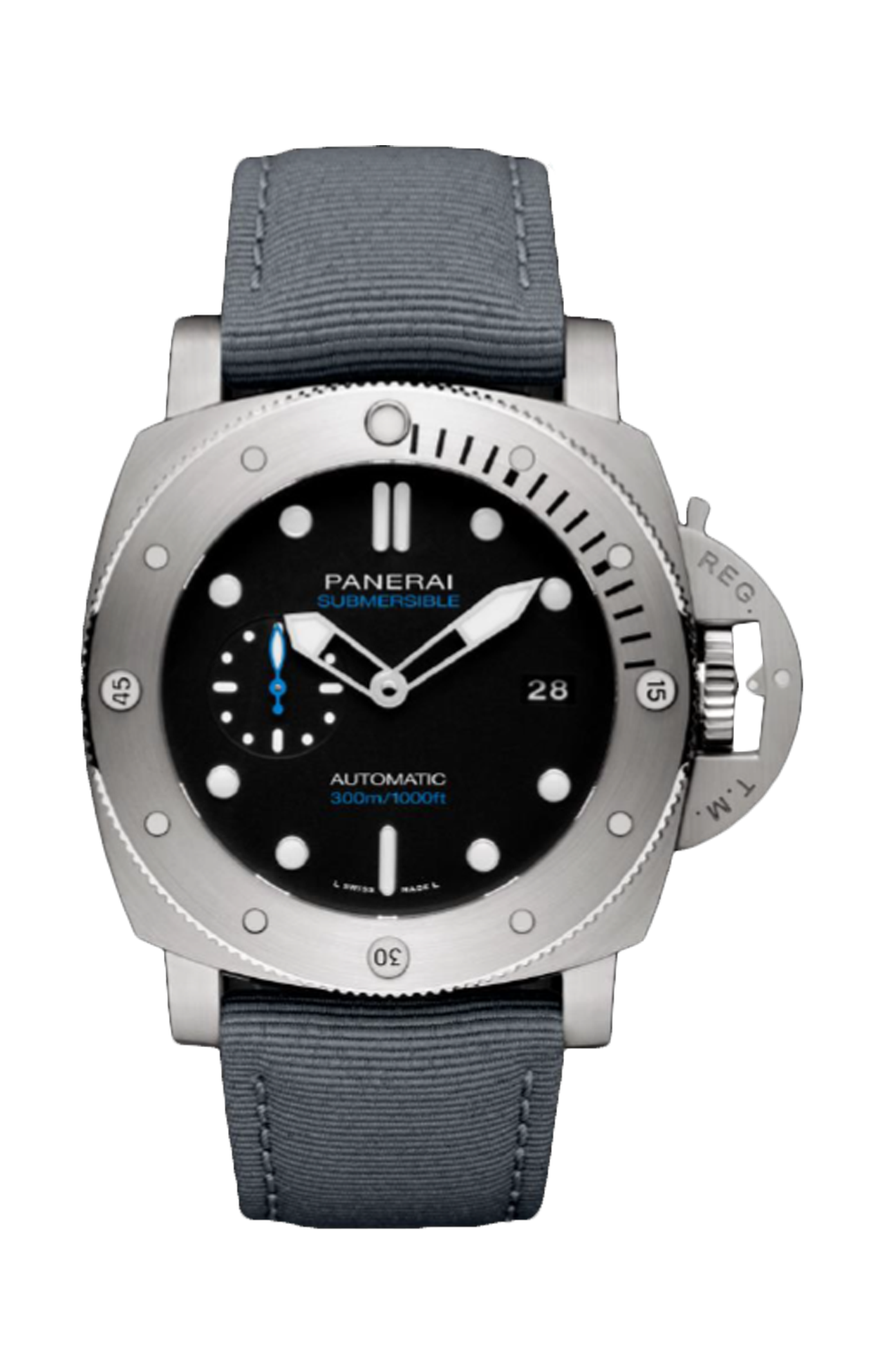 SUBMERSIBLE 47 MM - DOPPIO CINTURINO - PAM02305