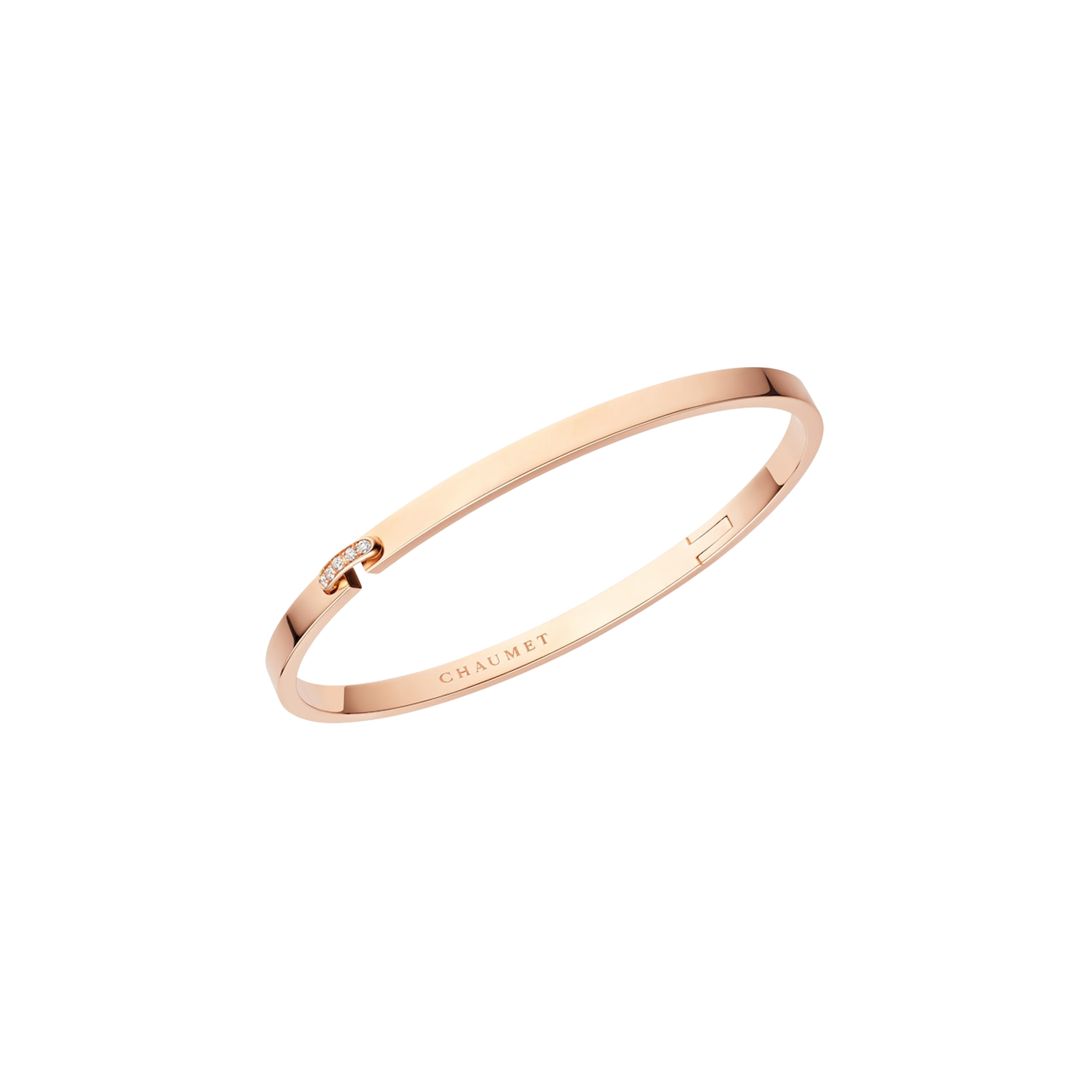 CHAUMET - BRACCIALE LIENS ÉVIDENCE IN ORO ROSA E DIAMANTI - 083355 - 083355