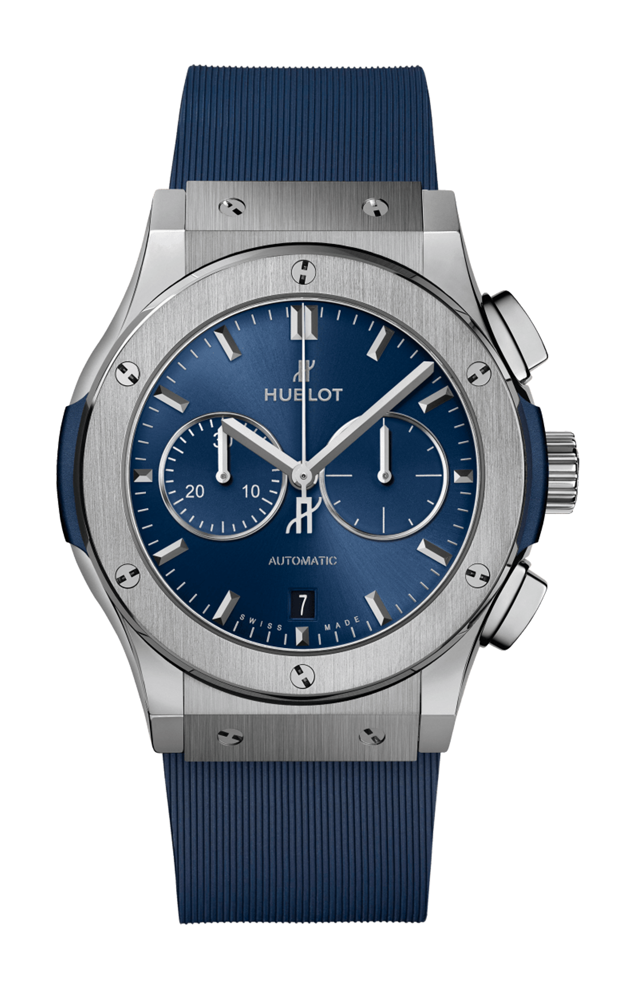 CLASSIC FUSION CHRONOGRAPH TITANIUM BLUE 42 MM - 541.NX.7170.RX