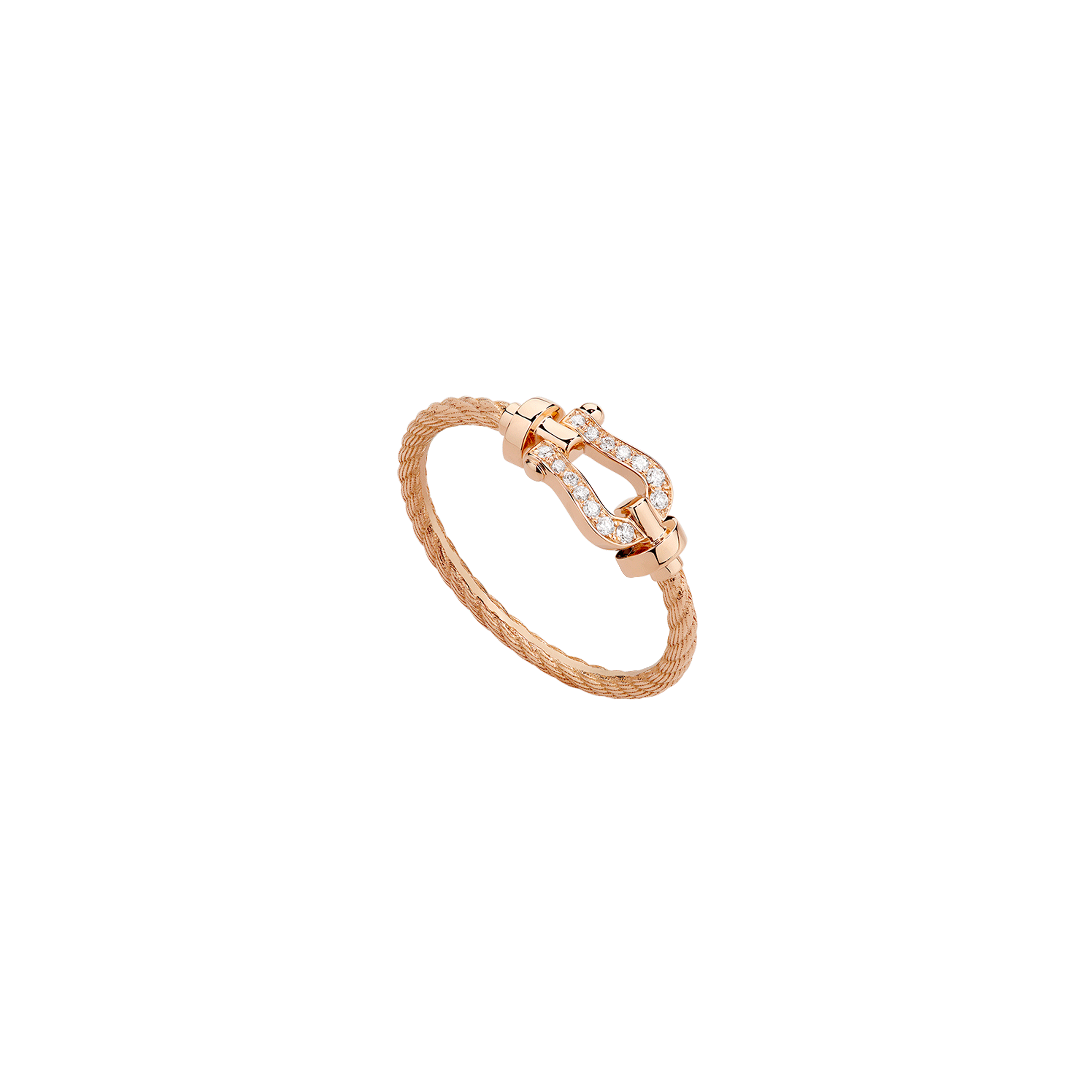 ANELLO FORCE 10 MODELLO PICCOLO IN ORO ROSA E DIAMANTI - 4B0967 - 4B0967