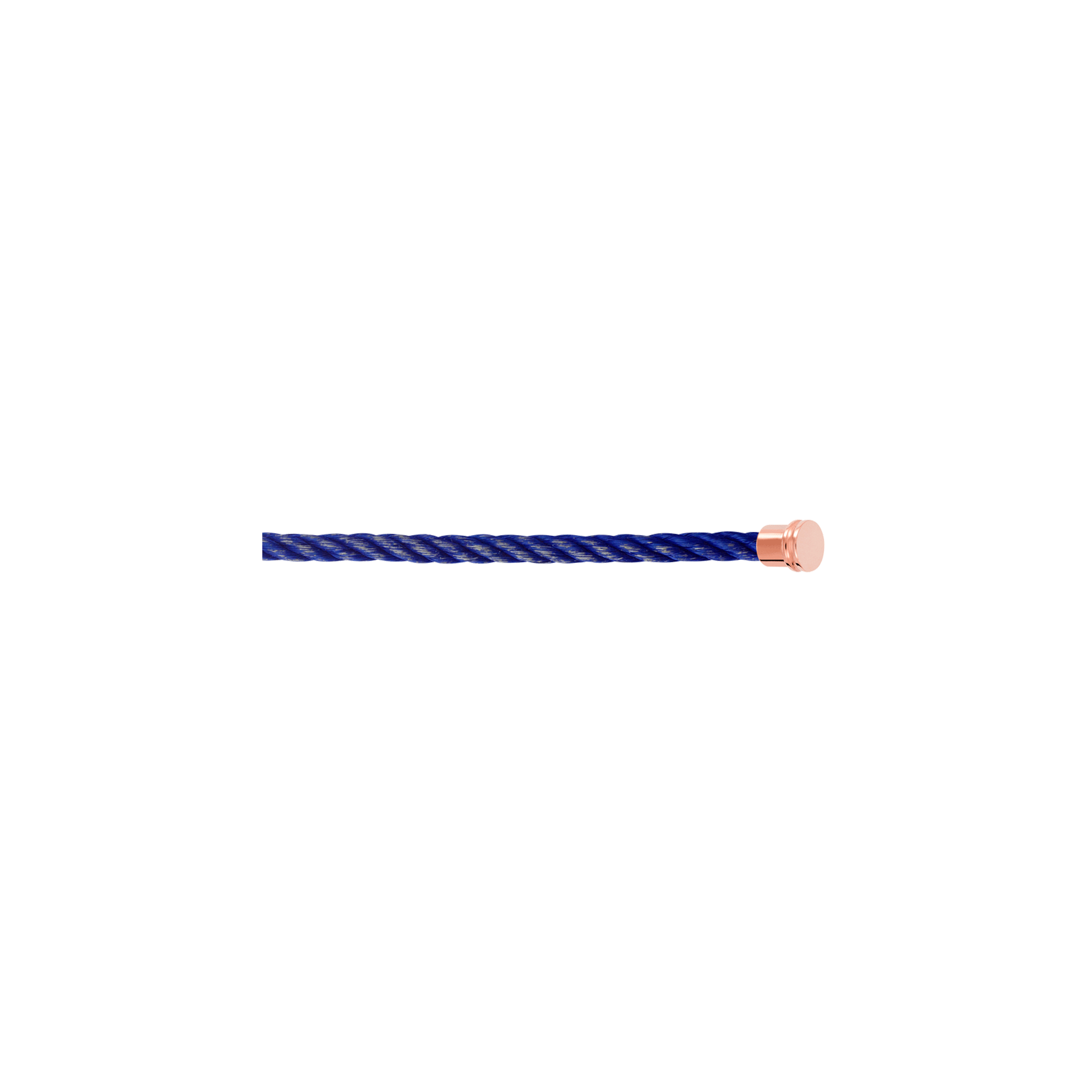 CABLE JEAN BLUE PER BRACCIALE MODELLO MEDIO IN ORO ROSA - 6B1067 - 6B1067