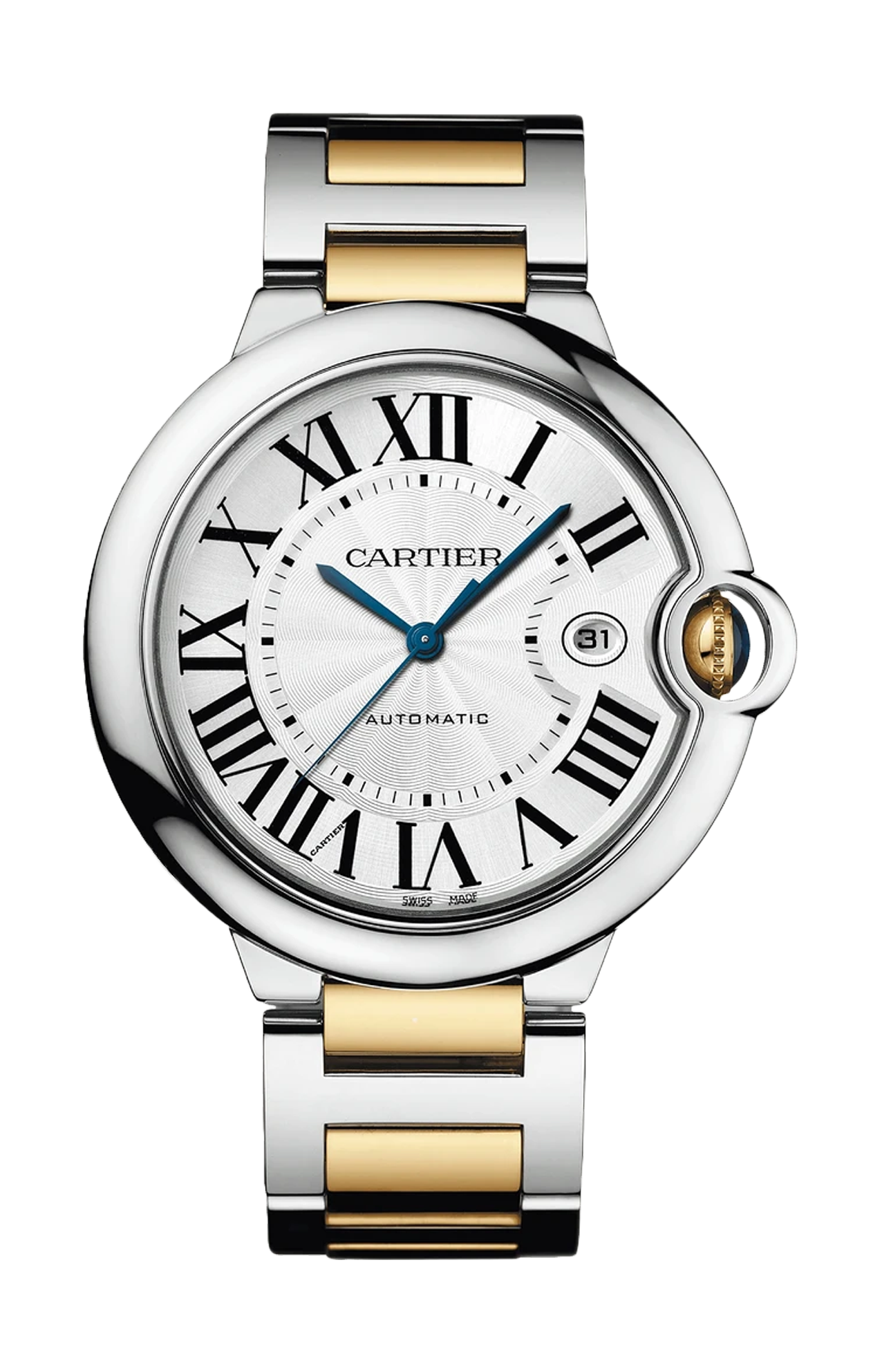 BALLON BLEU DE CARTIER 42 MM, ACCIAIO E ORO - W2BB0031