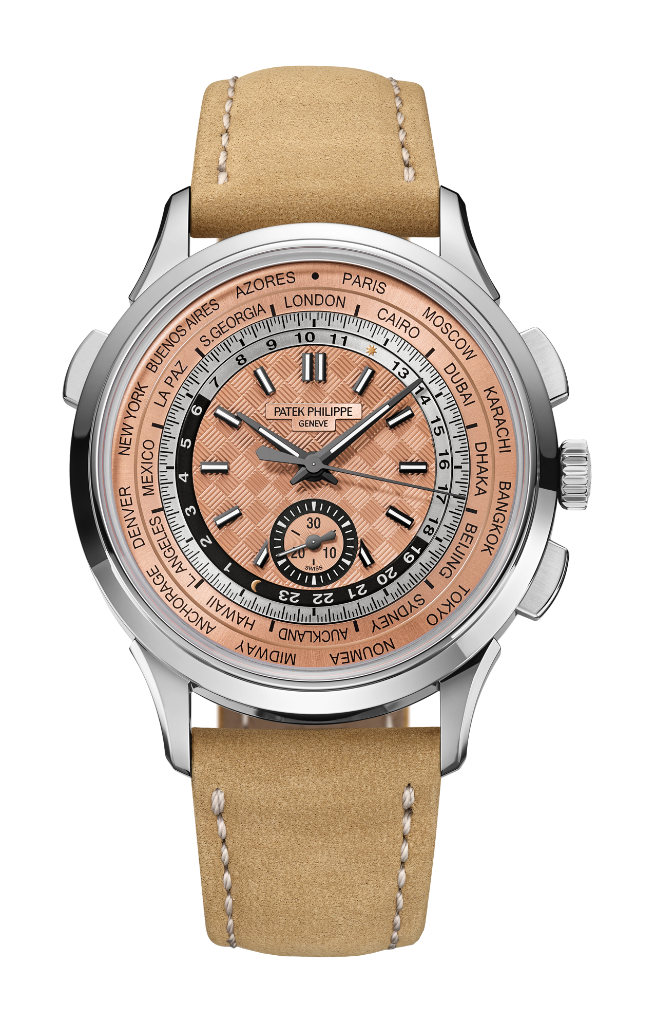 COMPLICAZIONI CARICA AUTOMATICA, ORA UNIVERSALE. CRONOGRAFO FLYBACK - 5935A-001