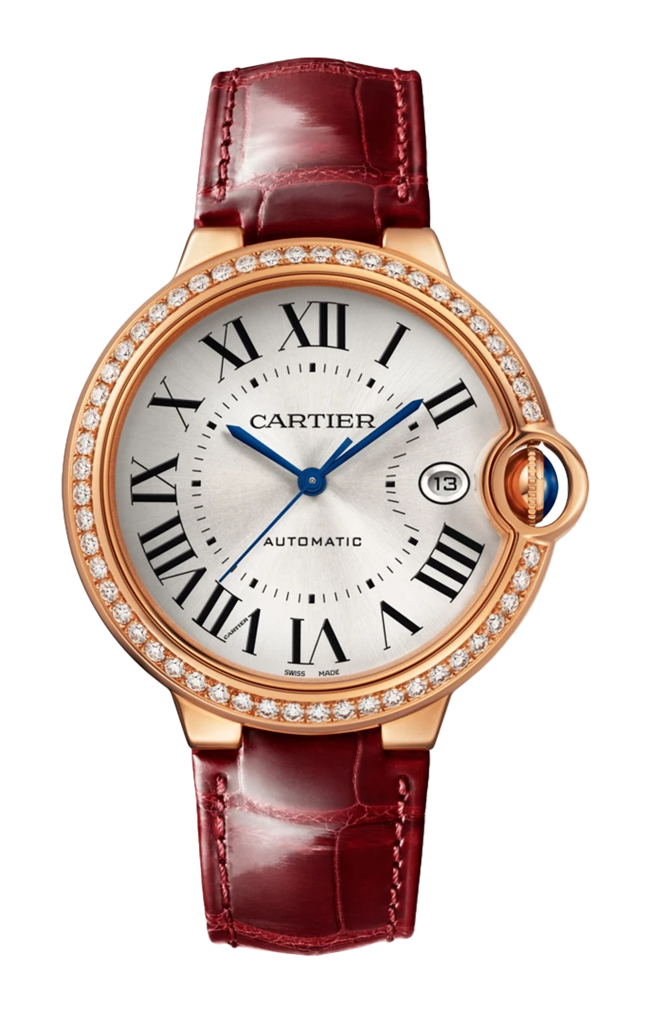 BALLON BLEU DE CARTIER 40 MM, ORO ROSA E DIAMANTI - WJBB0056