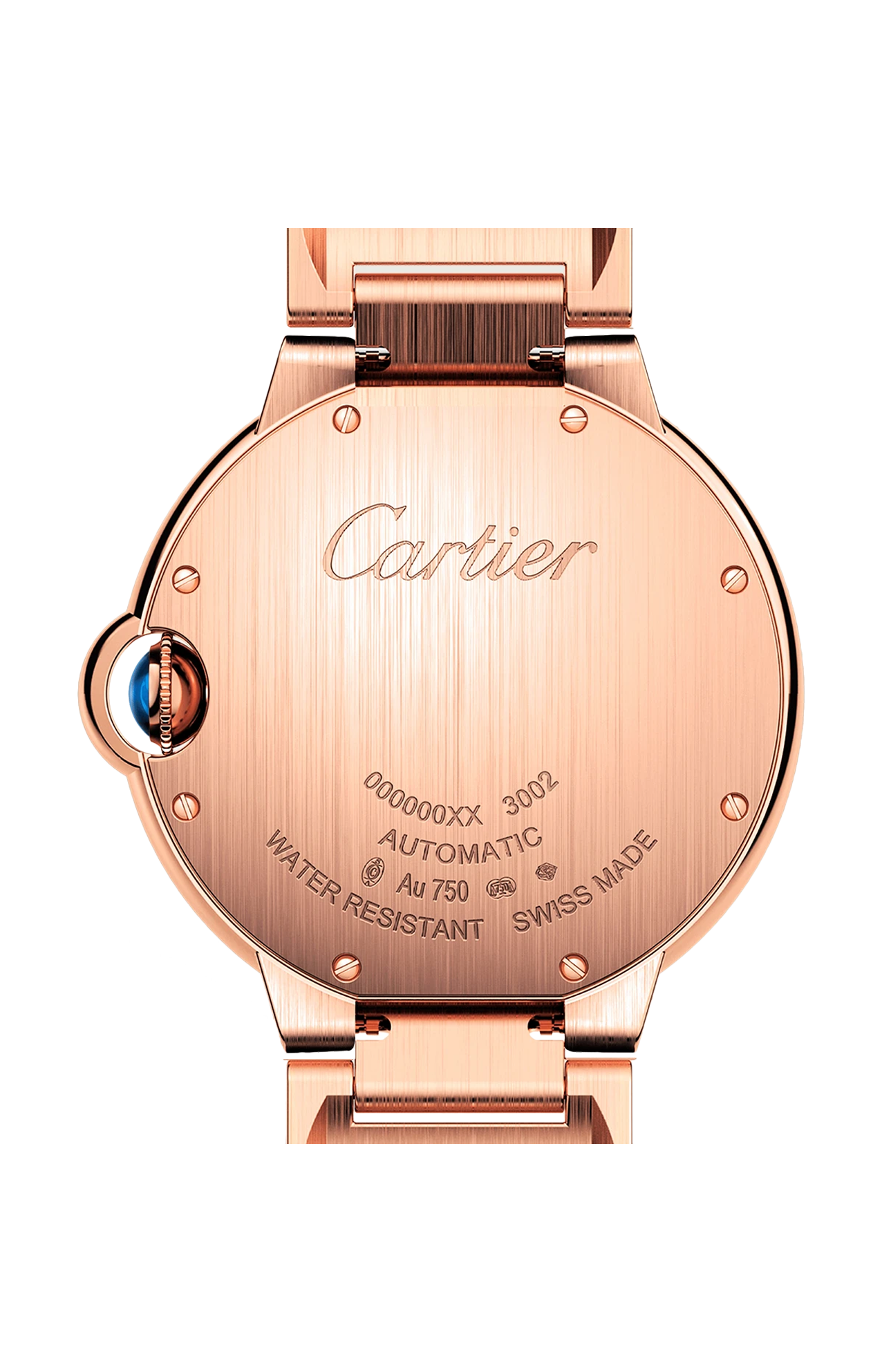 BALLON BLEU DE CARTIER 36 MM, ORO ROSA, DIAMANTI - WJBB0064