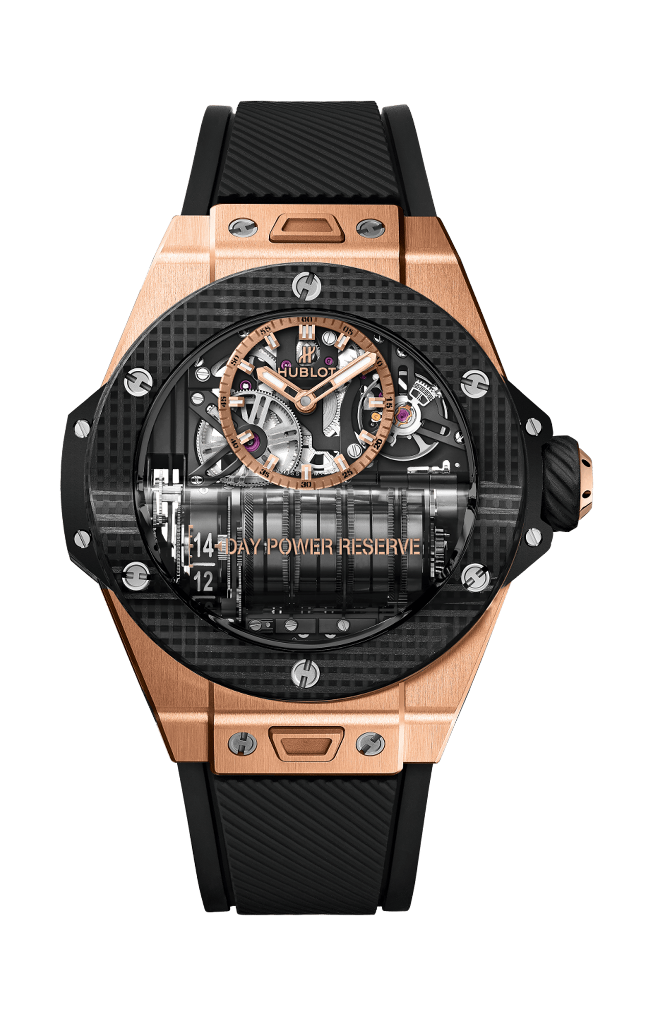 BIG BANG MP-11 POWER RESERVE 14 DAYS KING GOLD 3D CARBON - LIMITED EDITION - 911.OQ.0118.RX