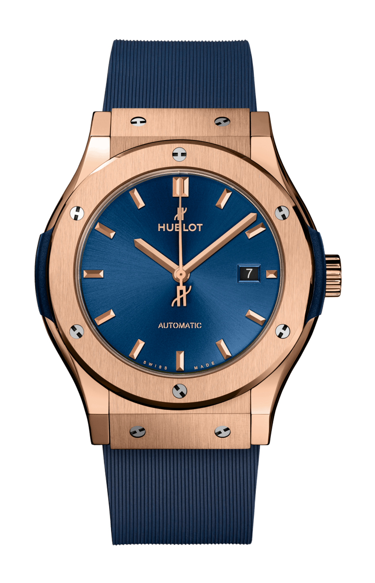 CLASSIC FUSION KING GOLD BLUE 42 MM - 542.OX.7180.RX