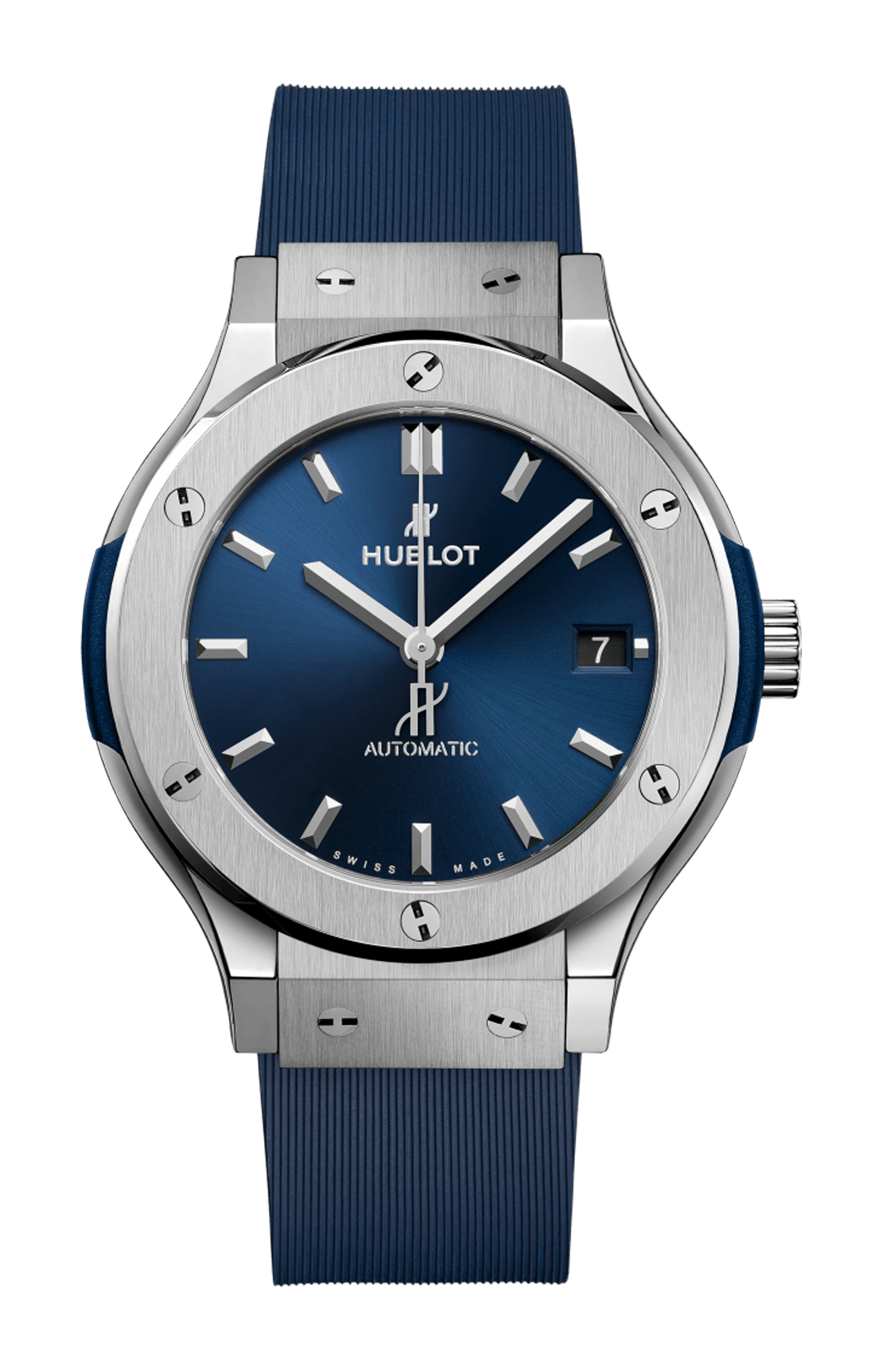 CLASSIC FUSION TITANIUM BLUE 38 MM - 565.NX.7170.RX