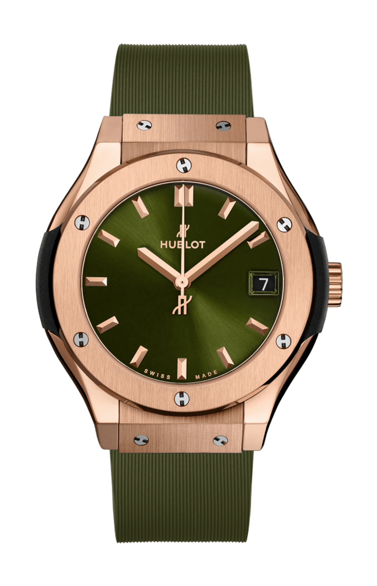 CLASSIC FUSION KING GOLD GREEN 33 MM - 581.OX.8980.RX