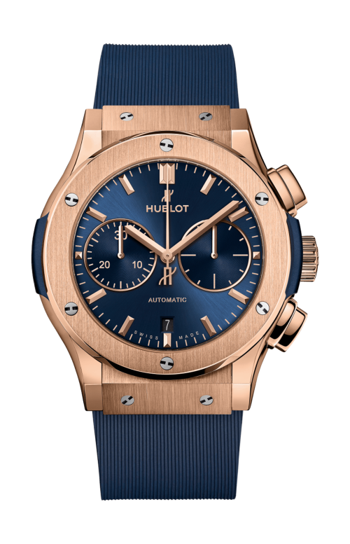 Accedi alla scheda di Hublot CLASSIC FUSION CHRONOGRAPH KING GOLD BLUE 45 MM - 521.OX.7180.RX