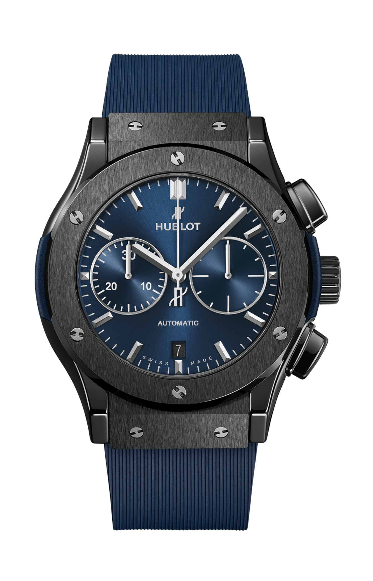 CLASSIC FUSION CERAMIC BLUE CHRONOGRAPH 45 MM - 521.CM.7170.RX