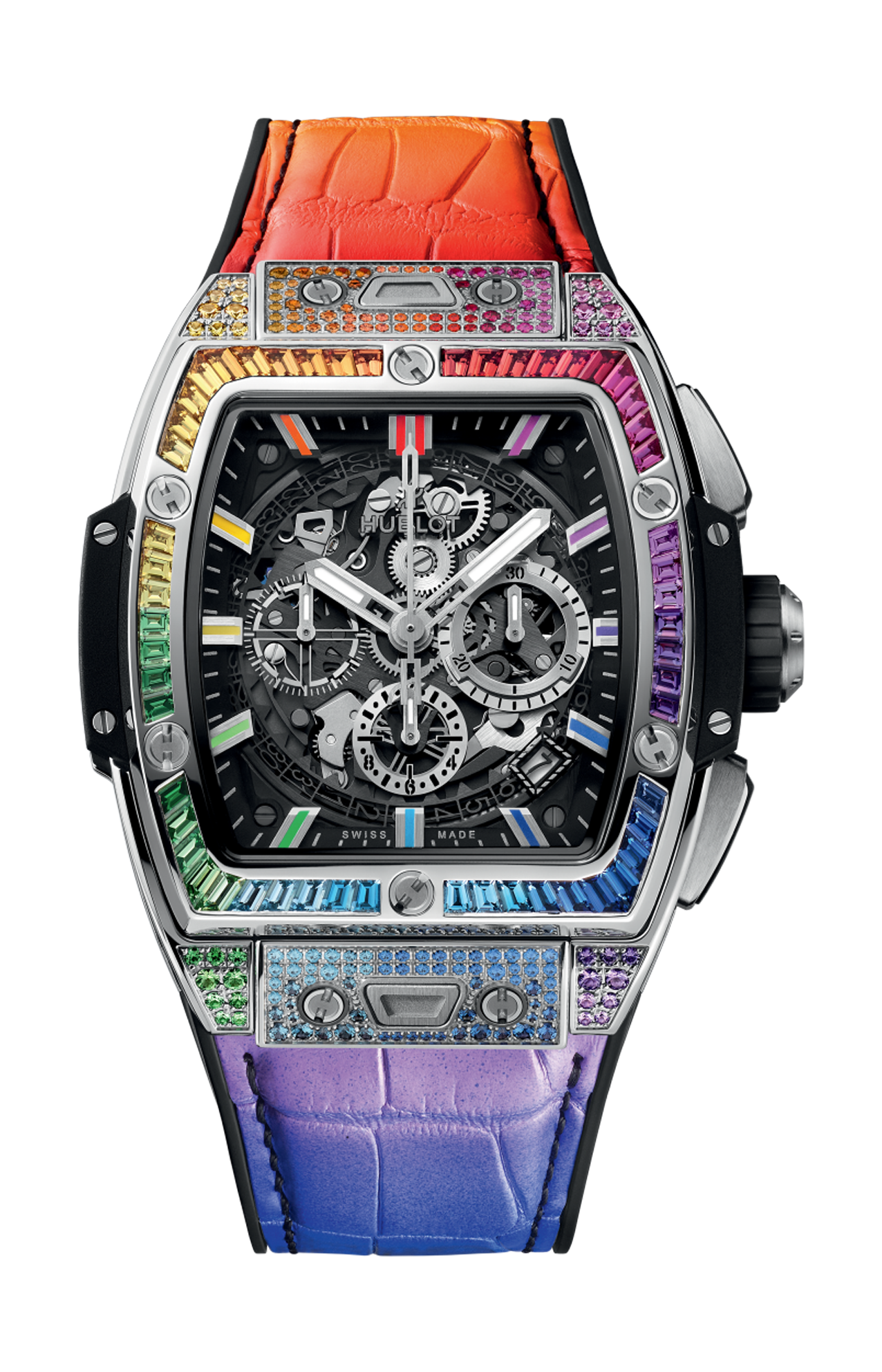 SPIRIT OF BIG BANG TITANIUM RAINBOW 42 MM - 642.NX.0117.LR.0999