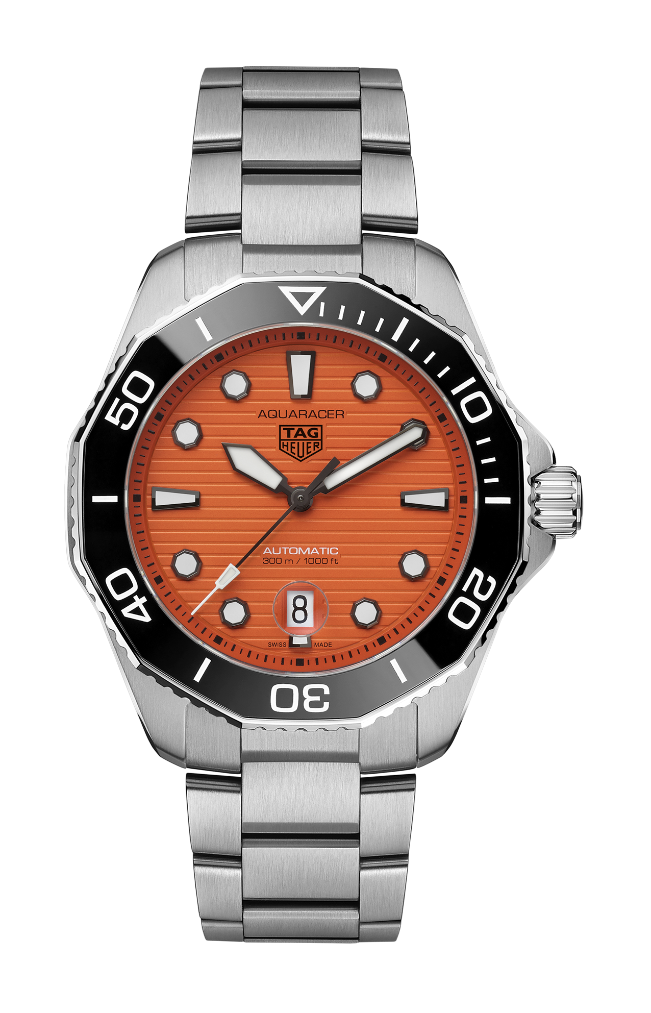 TAG HEUER AQUARACER PROFESSIONAL 300 ORANGE DIVER - WBP201F.BA0632