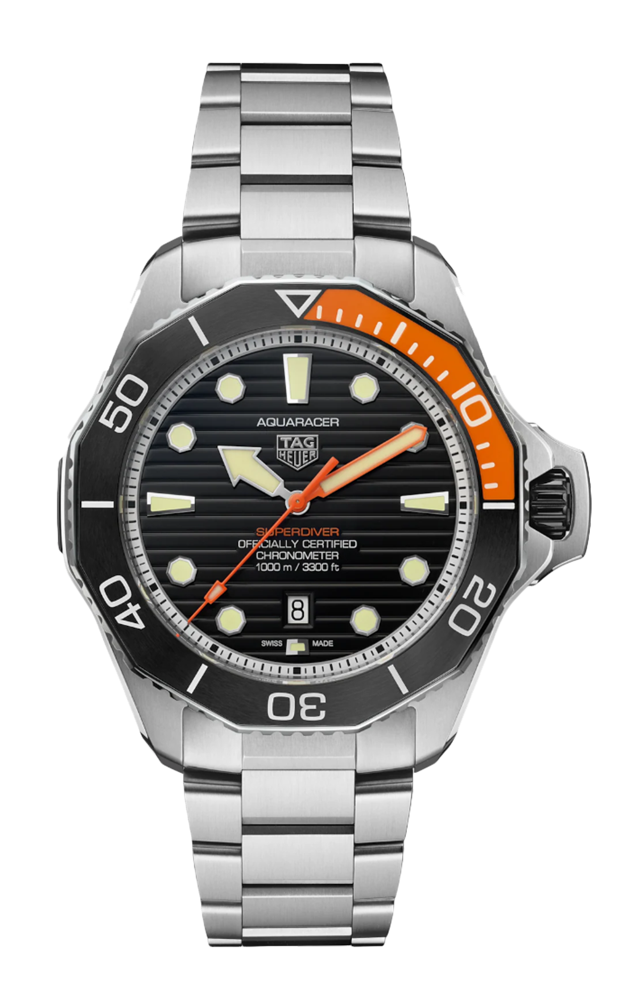 TAG HEUER AQUARACER PROFESSIONAL 1000 SUPERDIVER - WBP5A8A.BF0619