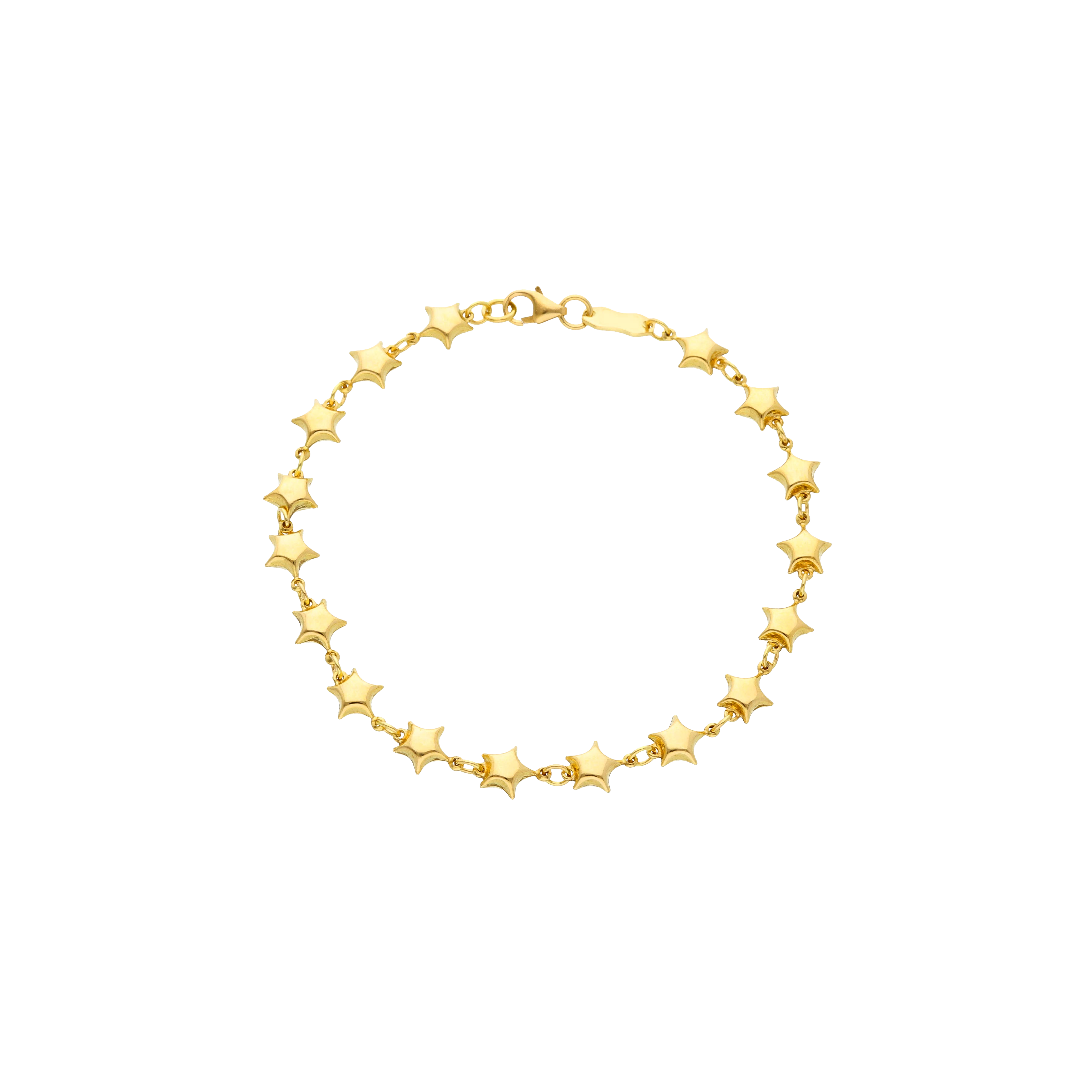 BRACCIALE STELLE IN ORO GIALLO - 166097