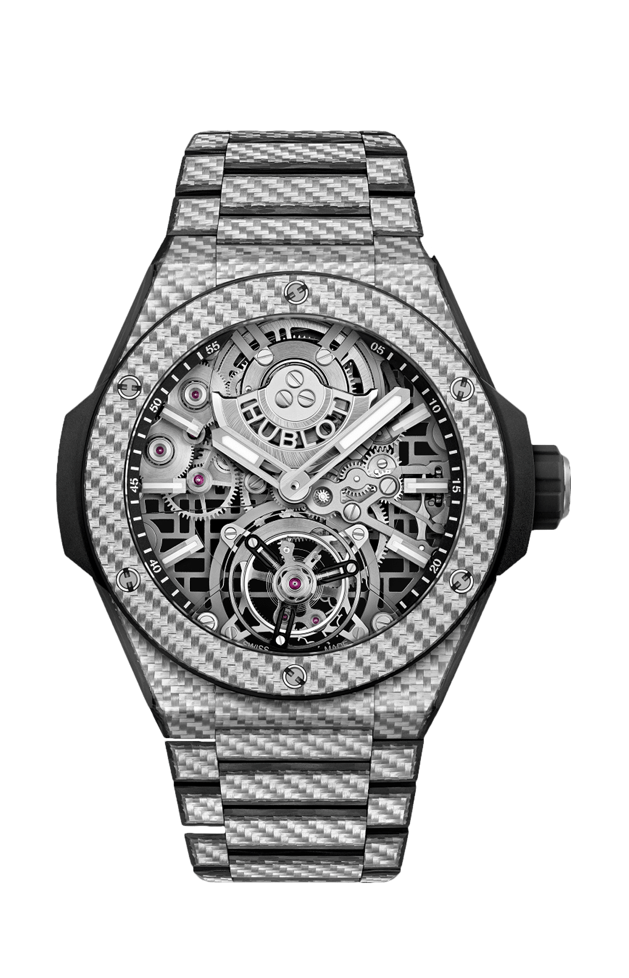 BIG BANG TOURBILLON INTEGRATO FULL CARBON 43 MM - LIMITED EDITION - 455.YS.0170.YS