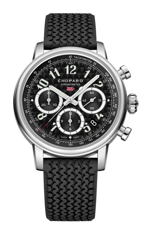 MILLE MIGLIA CLASSIC CHRONOGRAPH  40.5 MM, AUTOMATICO, CHOPARD LUCENT STEEL™ - 168619-3001