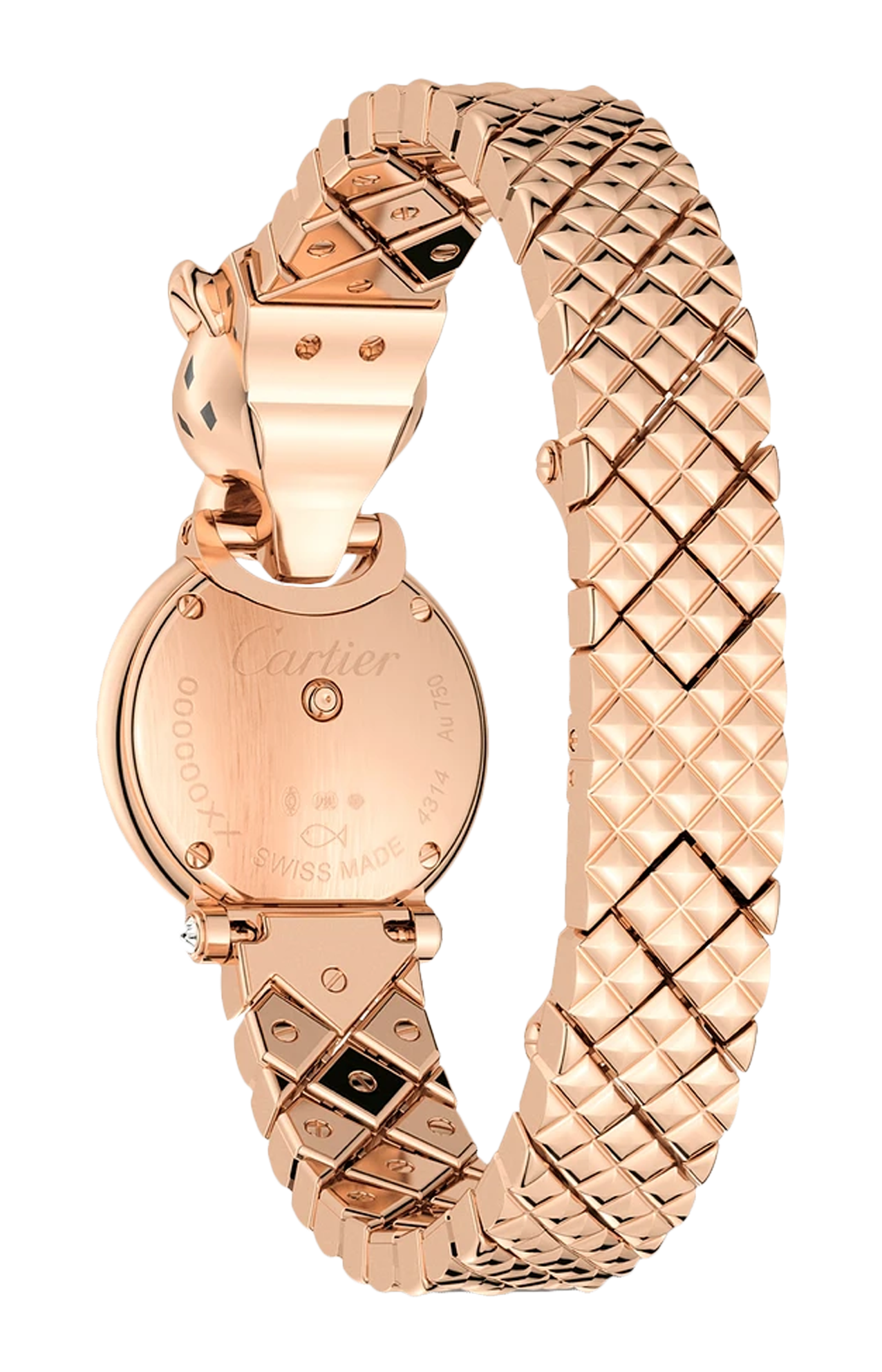 LA PANTHÈRE DE CARTIER, ORO ROSA, DIAMANTI, TSAVORITE, QUARZO - HPI01381