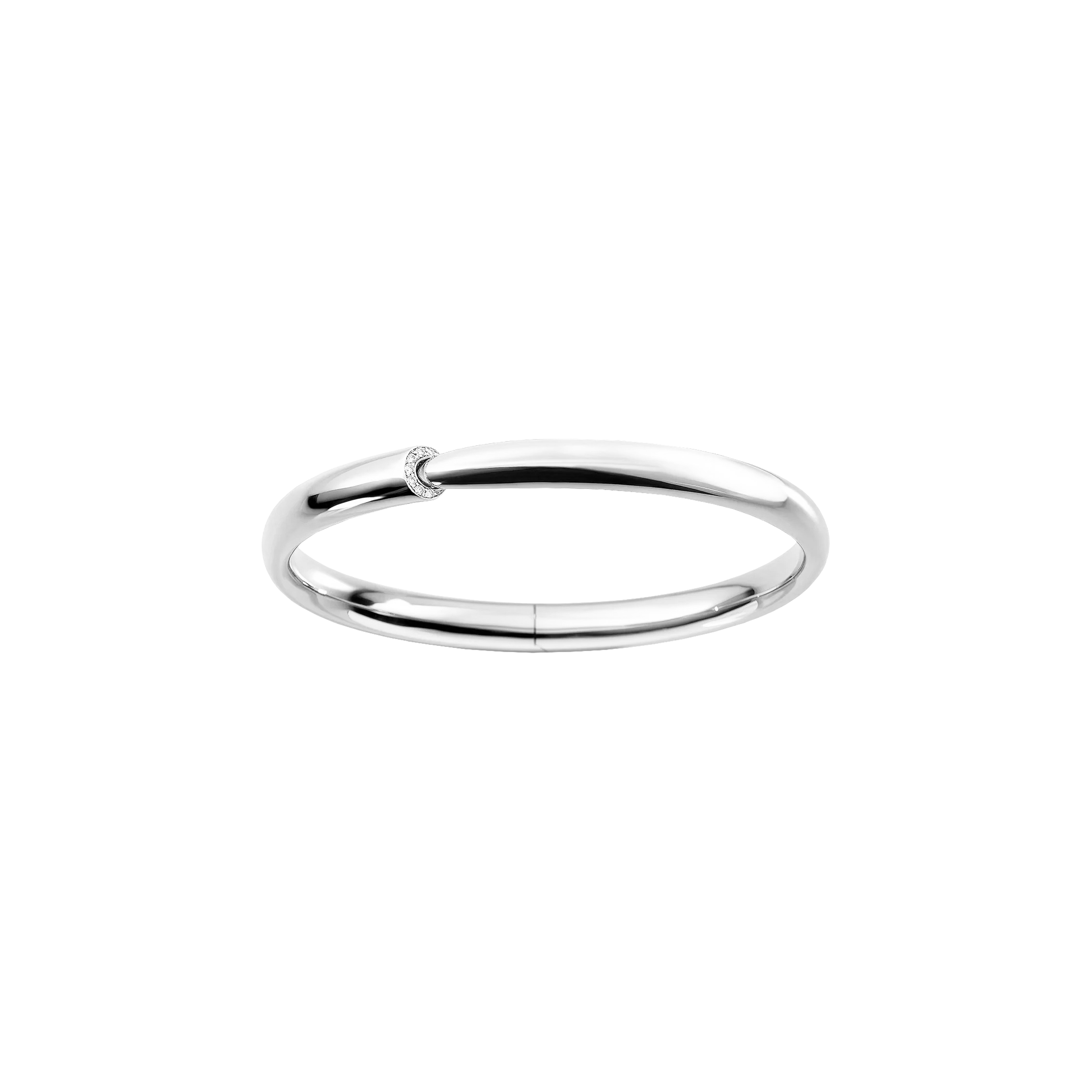 BRACCIALE CALLA THE ONE IN ORO BIANCO E DIAMANTI - MG1800BR301