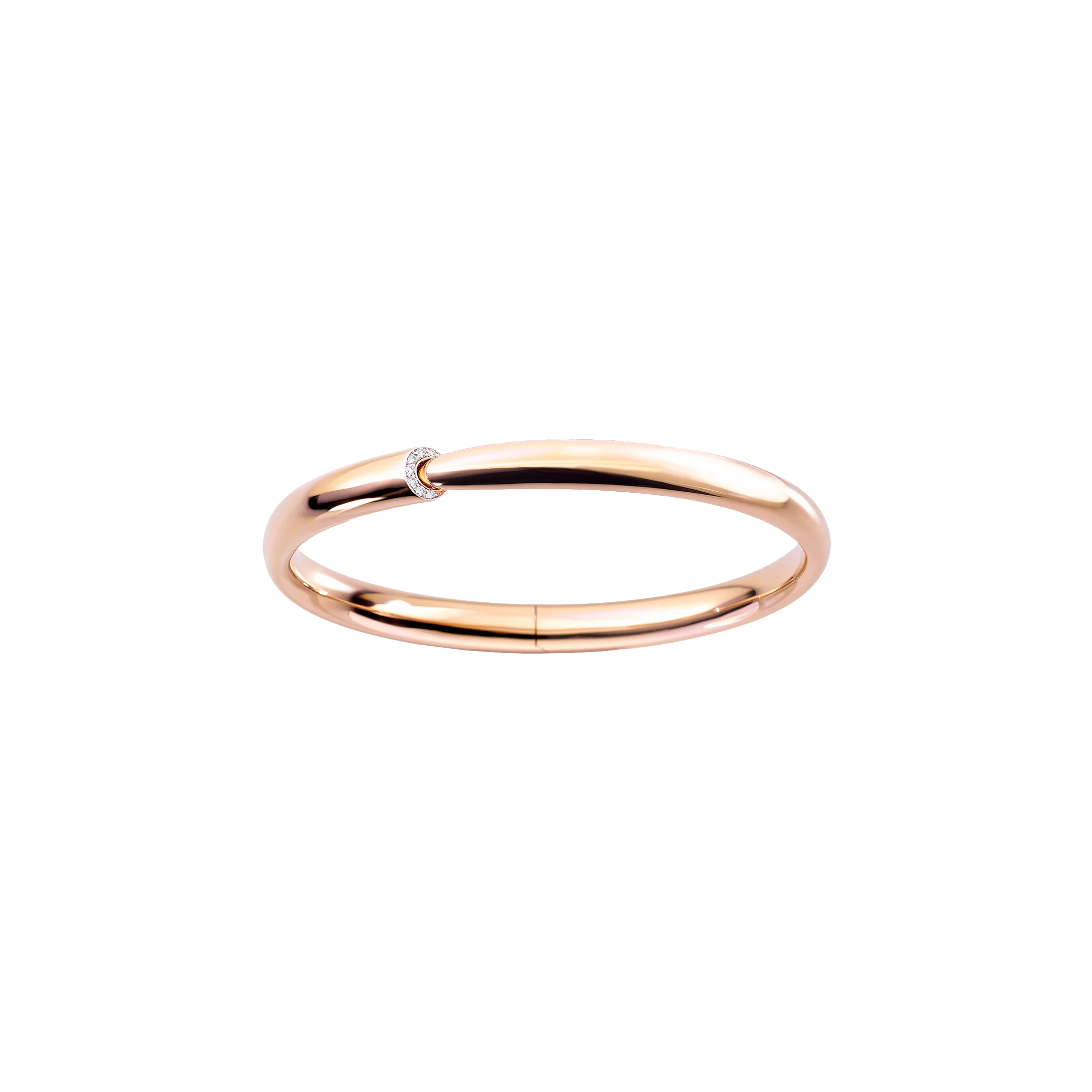 BRACCIALE CALLA THE ONE IN ORO ROSA 18 CARATI E DIAMANTI - 0G1800BR303