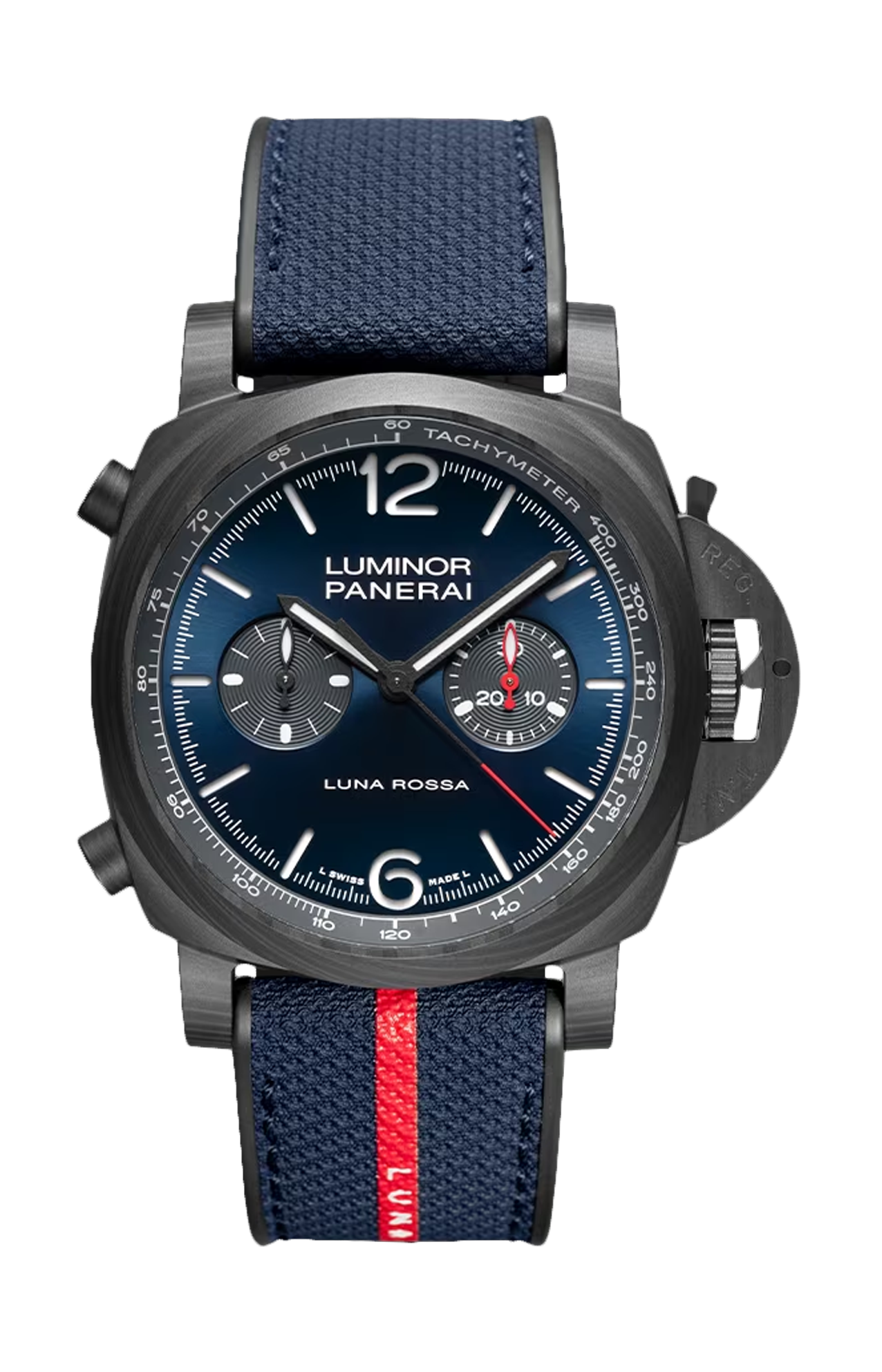 LUNMINOR CHRONO CARBOTECH™ LUNA ROSSA EXPERIENCE EDIZIONE LIMITATA - PAM01519