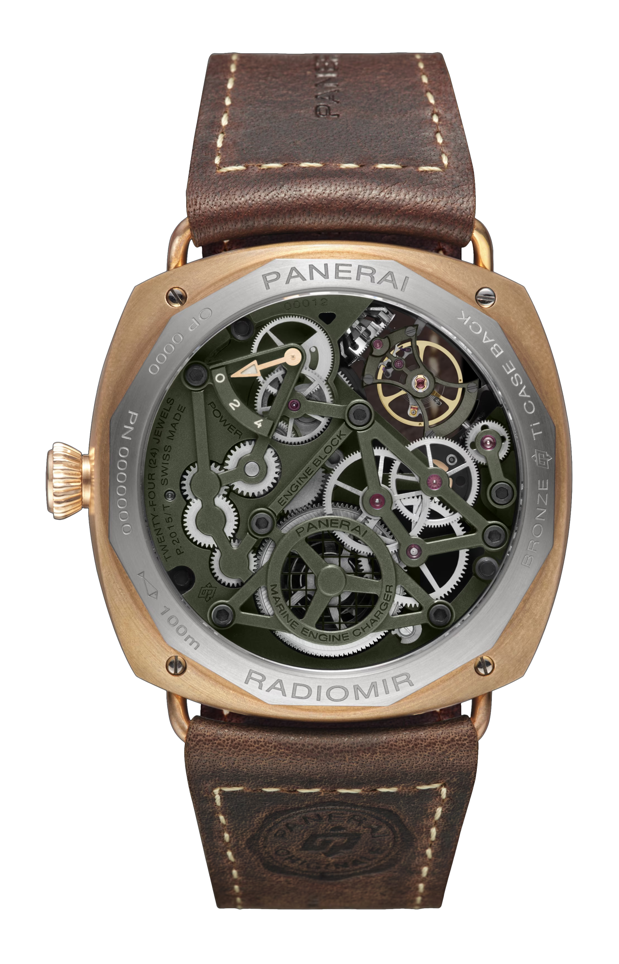 RADIOMIR TOURBILLON GMT BRONZO 45 MM - PAM01284