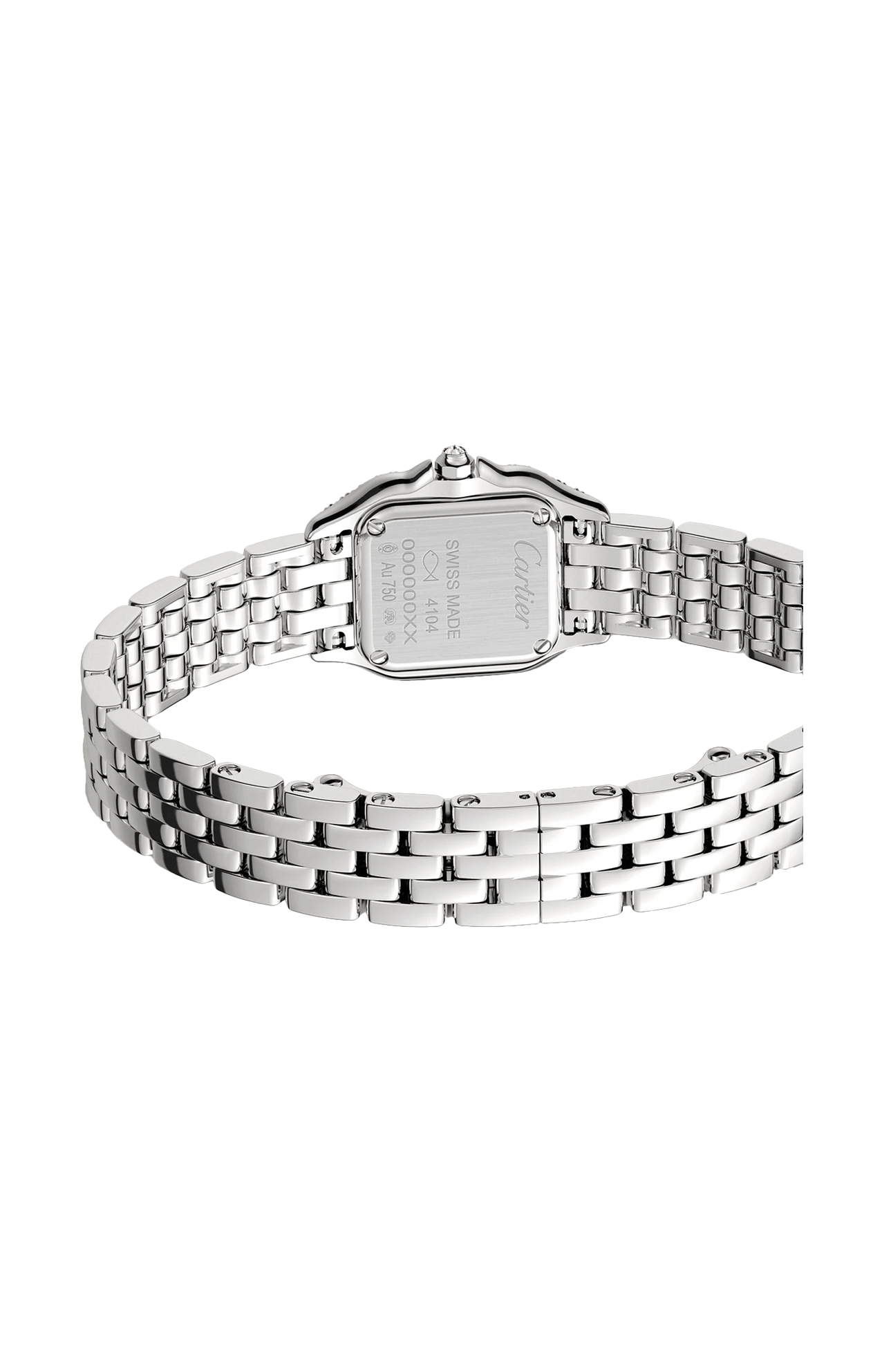 PANTHÈRE DE CARTIER MODELLO MINI, ORO BIANCO, DIAMANTI, QUARZO - WJPN0046