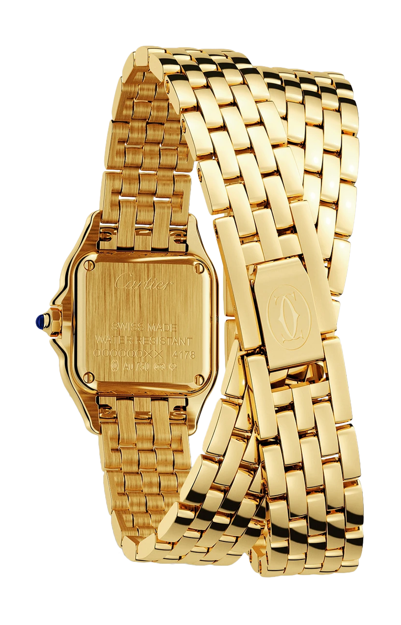 PANTHÈRE DE CARTIER MODELLO PICCOLO, ORO GIALLO, QUARZO - WGPN0039