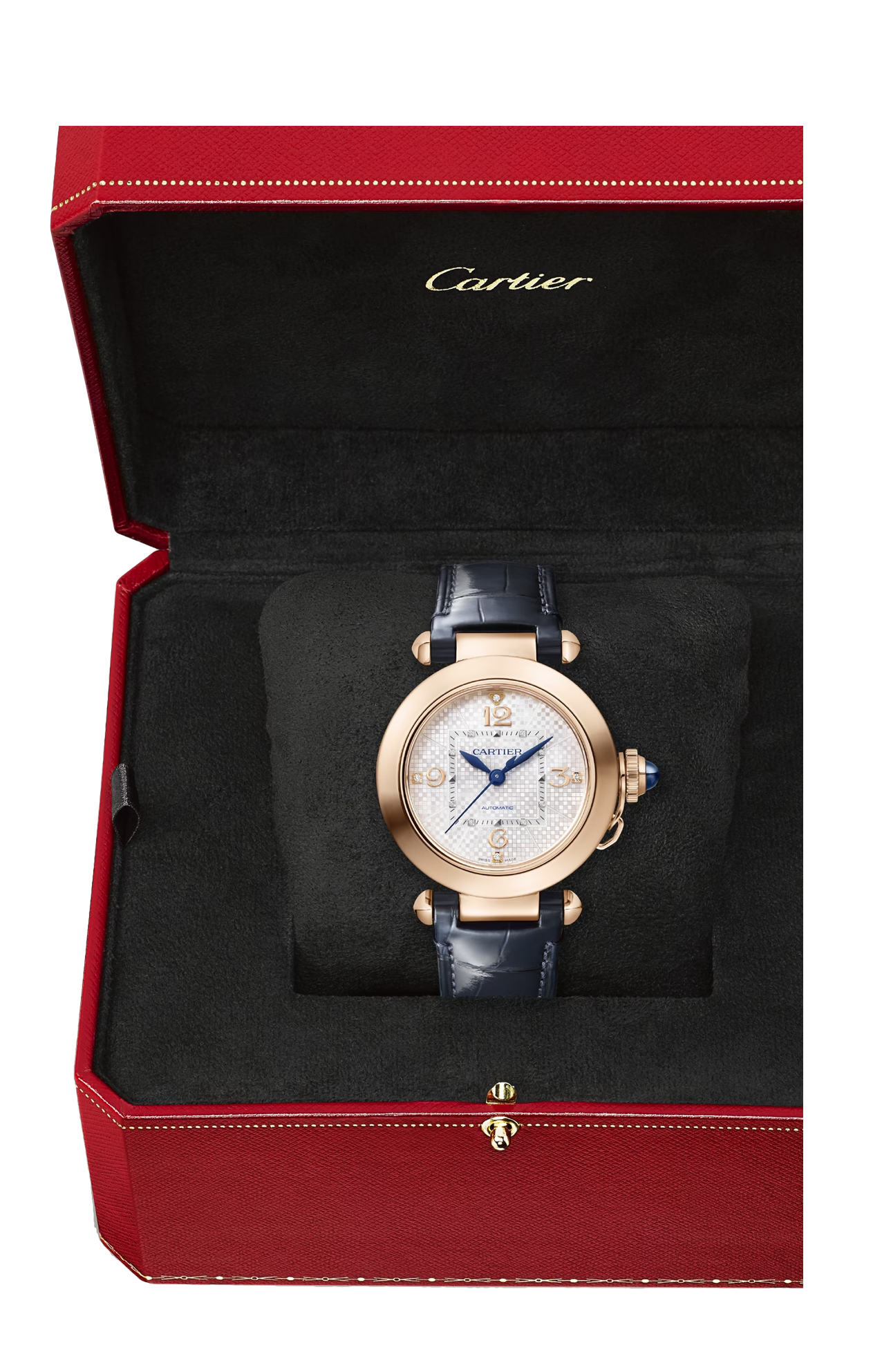 PASHA DE CARTIER, 35 MM ORO ROSA, AUTOMATICO - WGPA0027