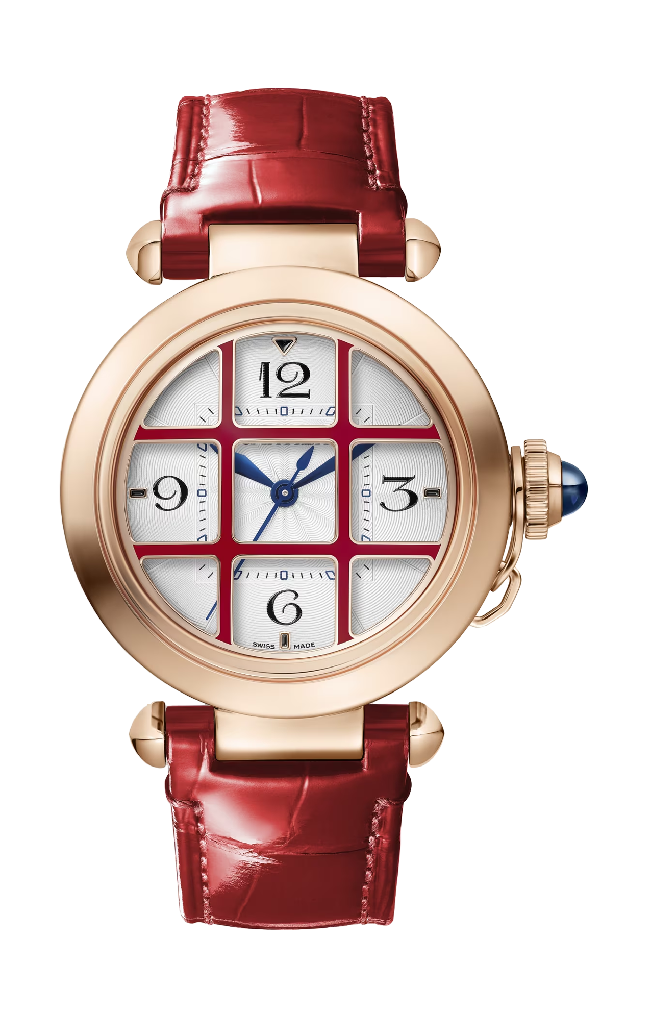 PASHA DE CARTIER, 35 MM. ORO ROSA, AUTOMATICO - WGPA0028