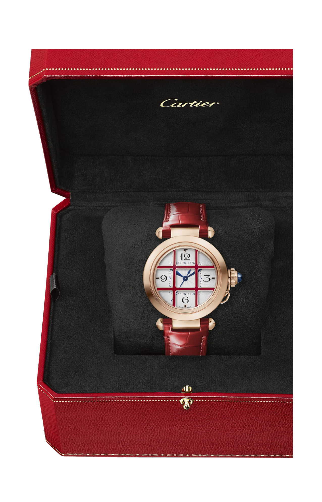 PASHA DE CARTIER, 35 MM. ORO ROSA, AUTOMATICO - WGPA0028