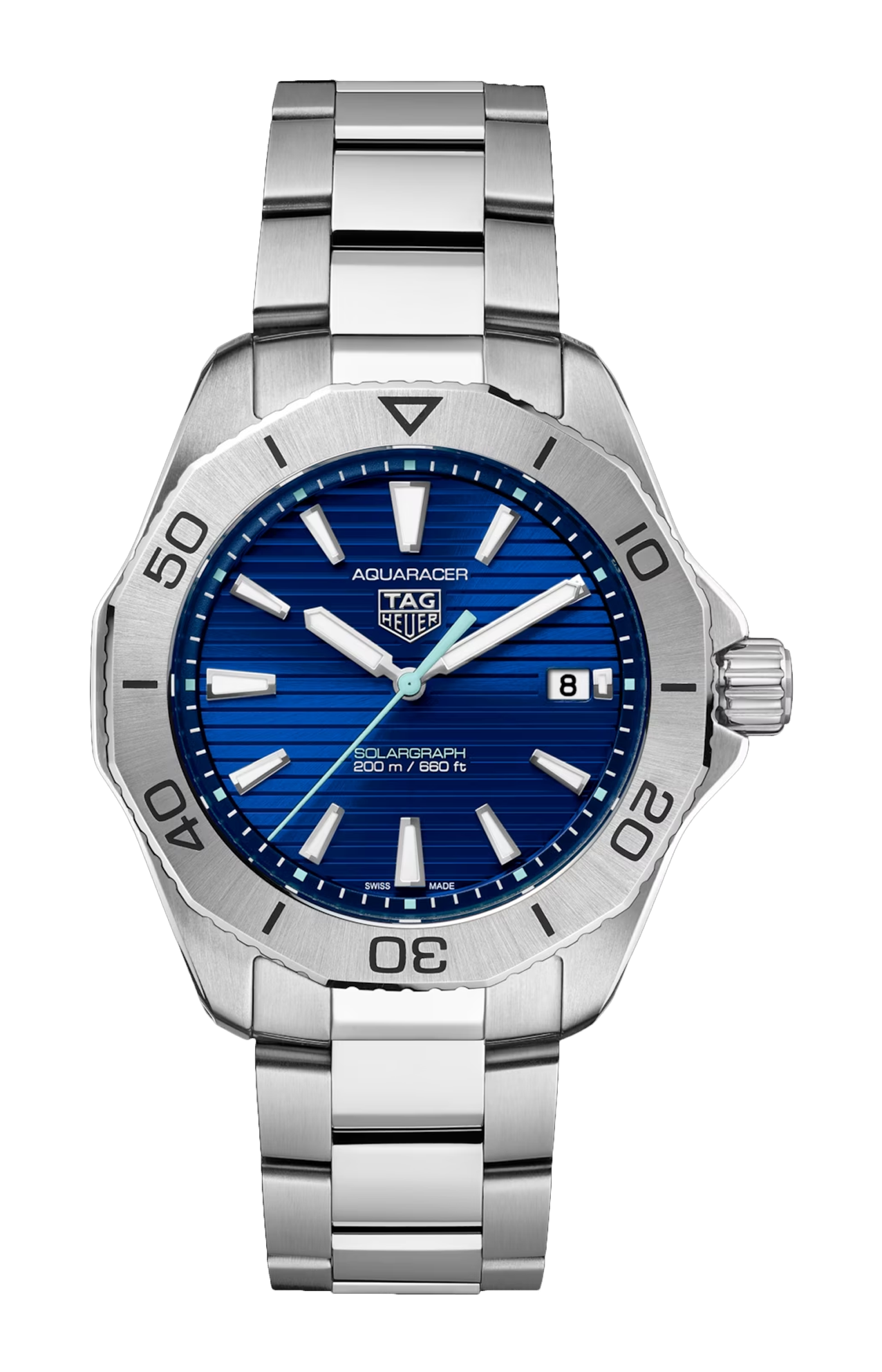 TAG HEUER AQUARACER PROFESSIONAL 200 SOLARGRAPH - WBP1113.BA0000