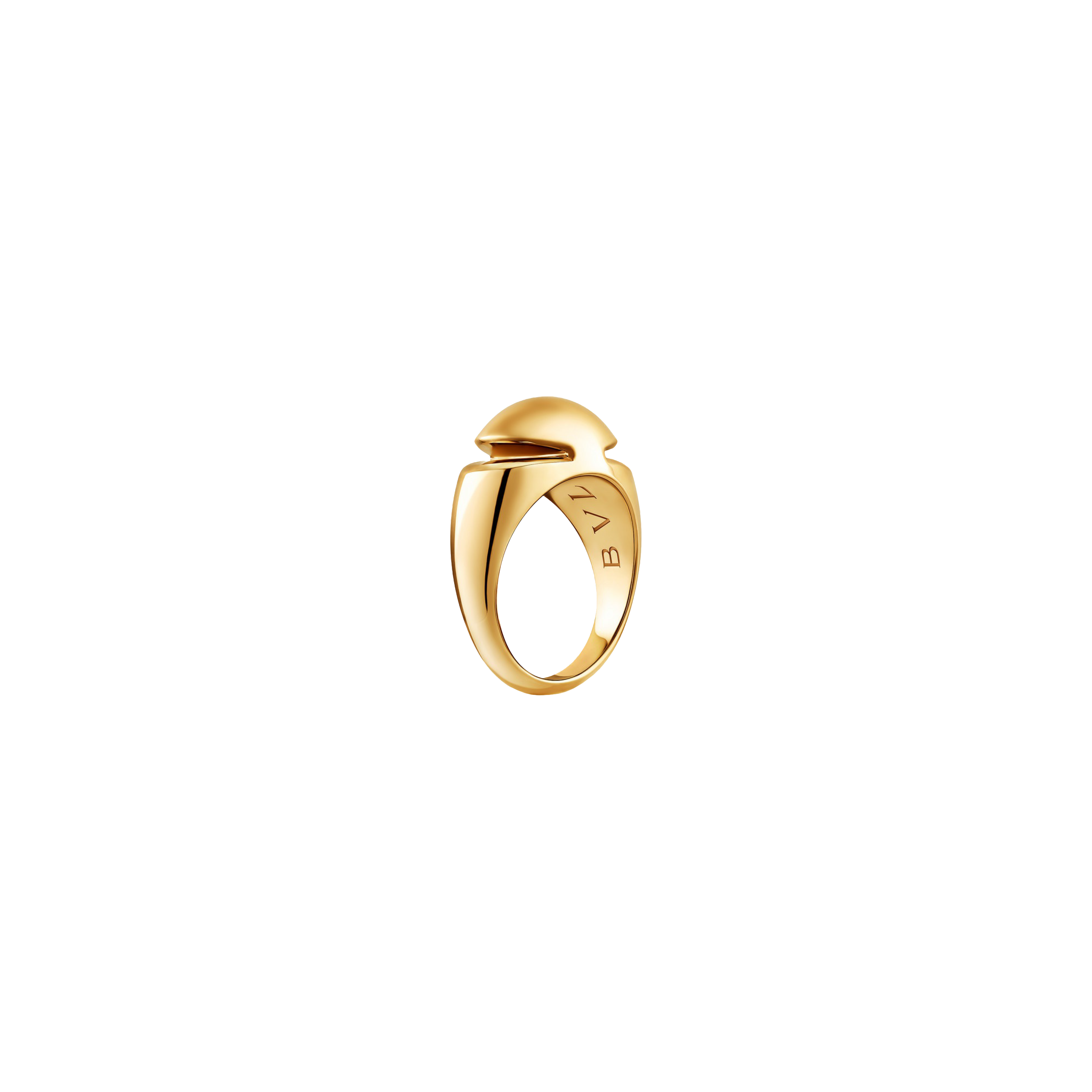 ANELLO BVLGARI CABOCHON IN ORO GIALLO - AN860214 - AN860214