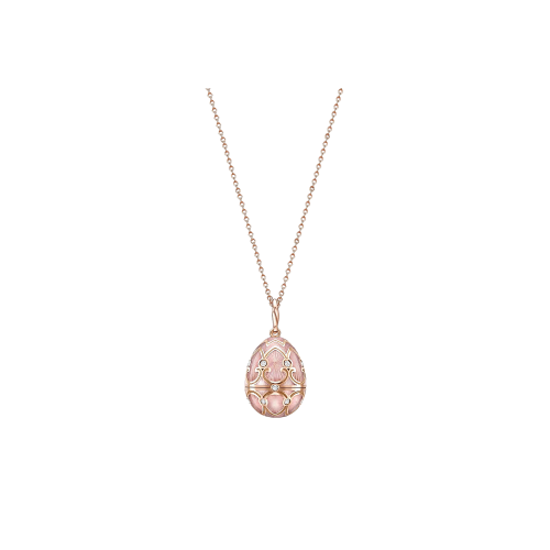 Accedi alla scheda di Faberg&eacute; OVETTO FABERG&Eacute; HERITAGE, CUORE IN ORO ROSA, DIAMANTI E SMALTO GUILLOCH&Eacute; ROSA - 1151FP2131