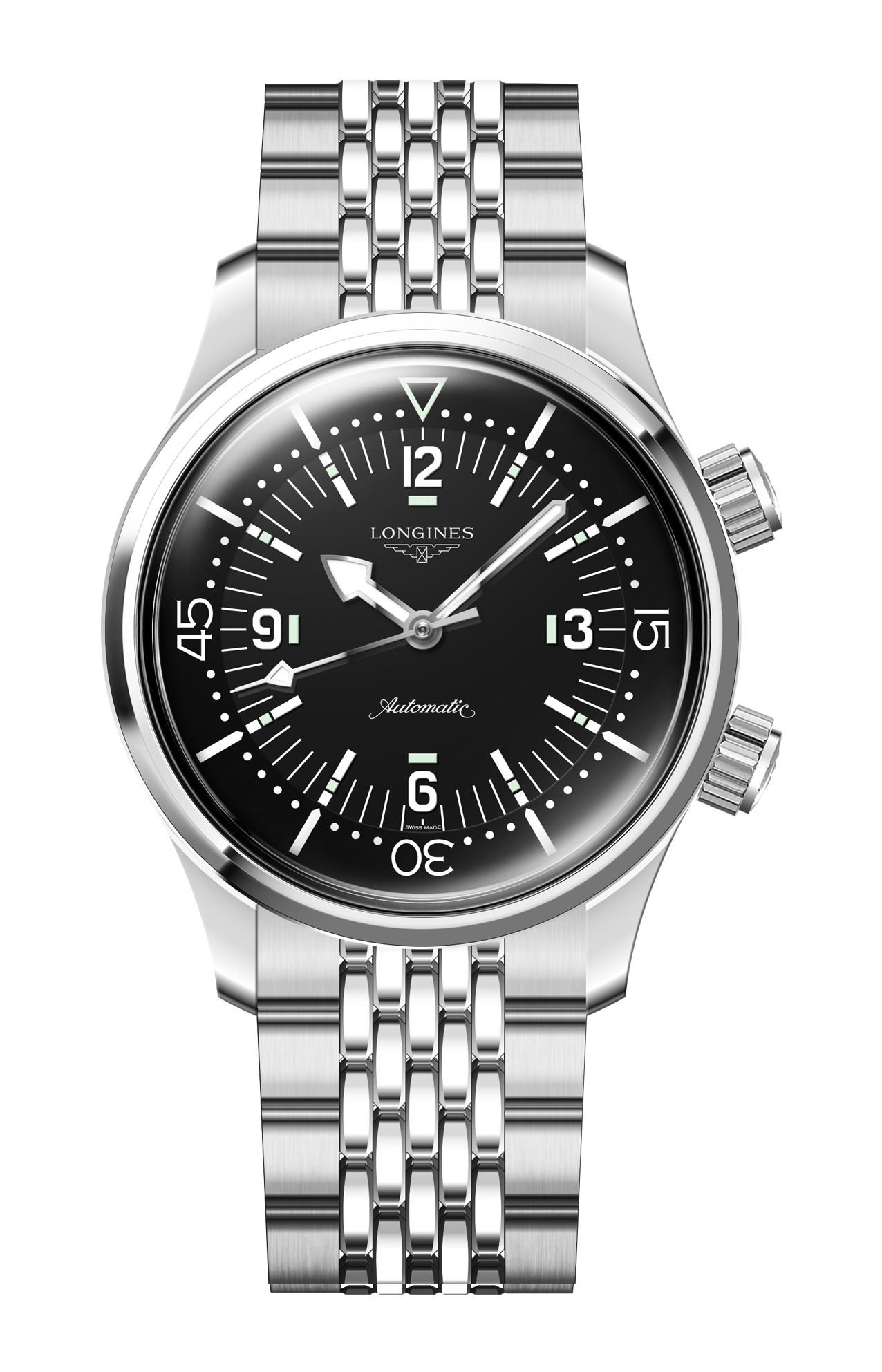 LONGINES LEGEND DIVER 39 MM - L3.764.4.50.6