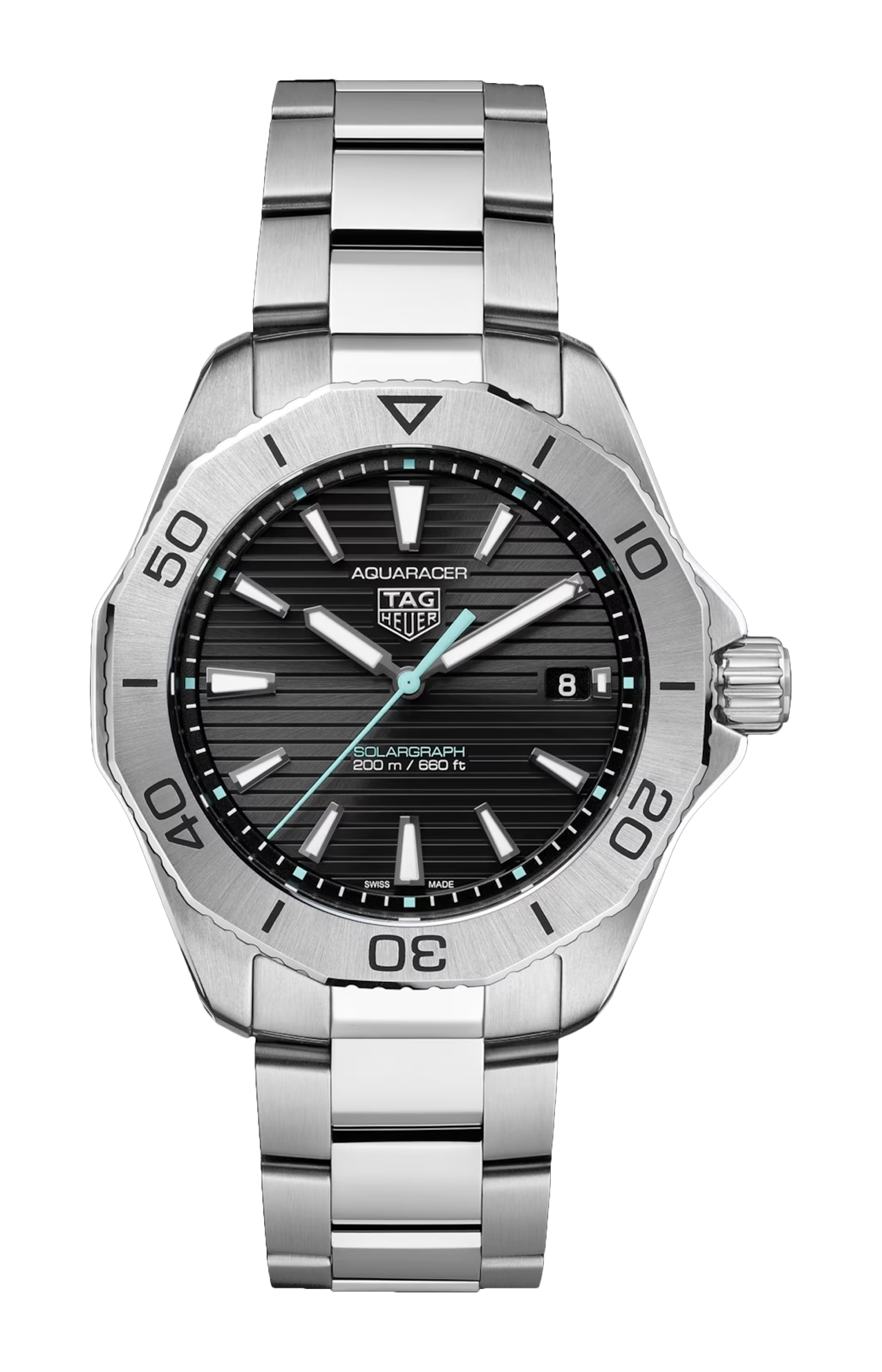 TAG HEUER AQUARACER PROFESSIONAL 200 SOLARGRAPH, 40 MM - WBP1114.BA0000