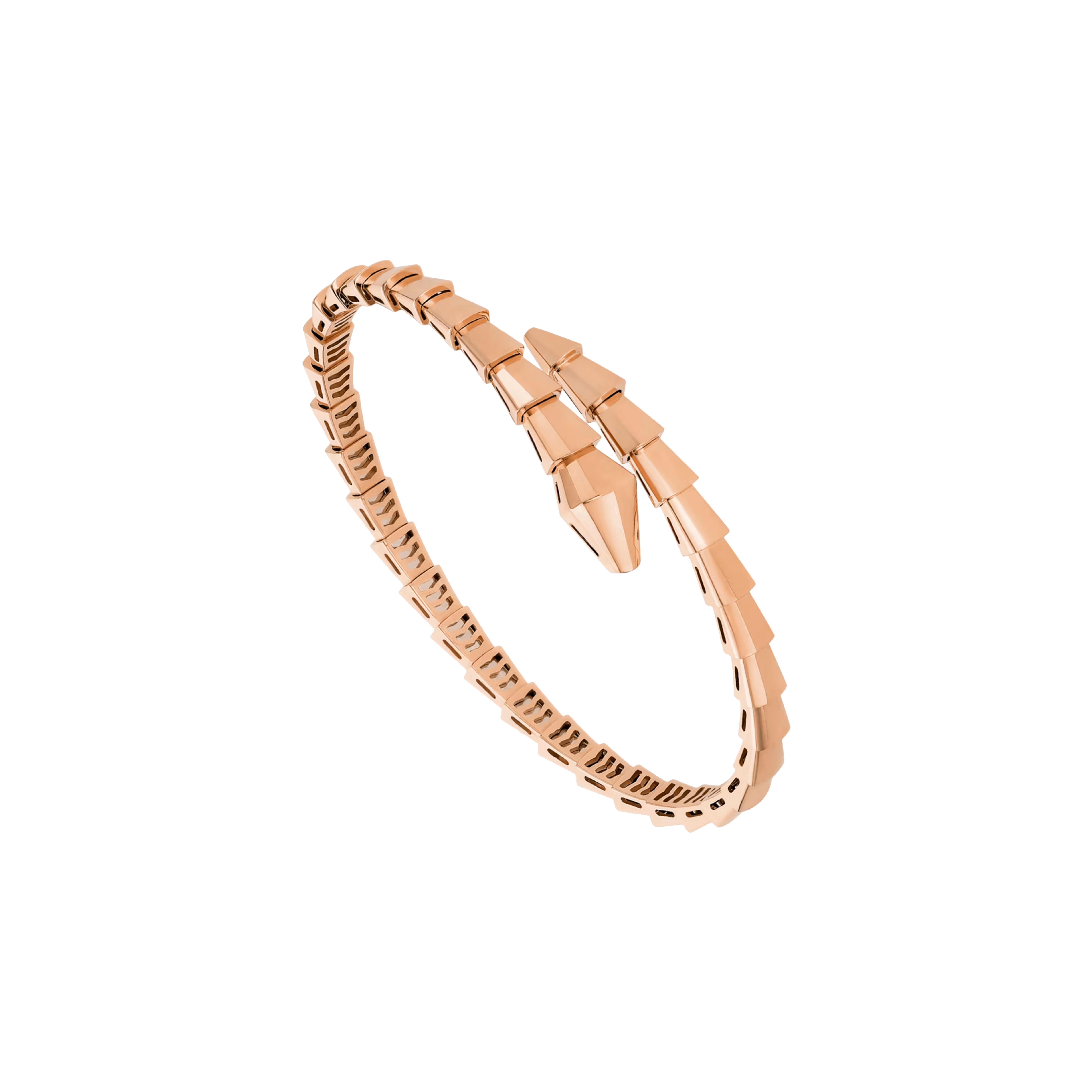 BRACCIALE SERPENTI VIPER IN ORO ROSA - BR860039