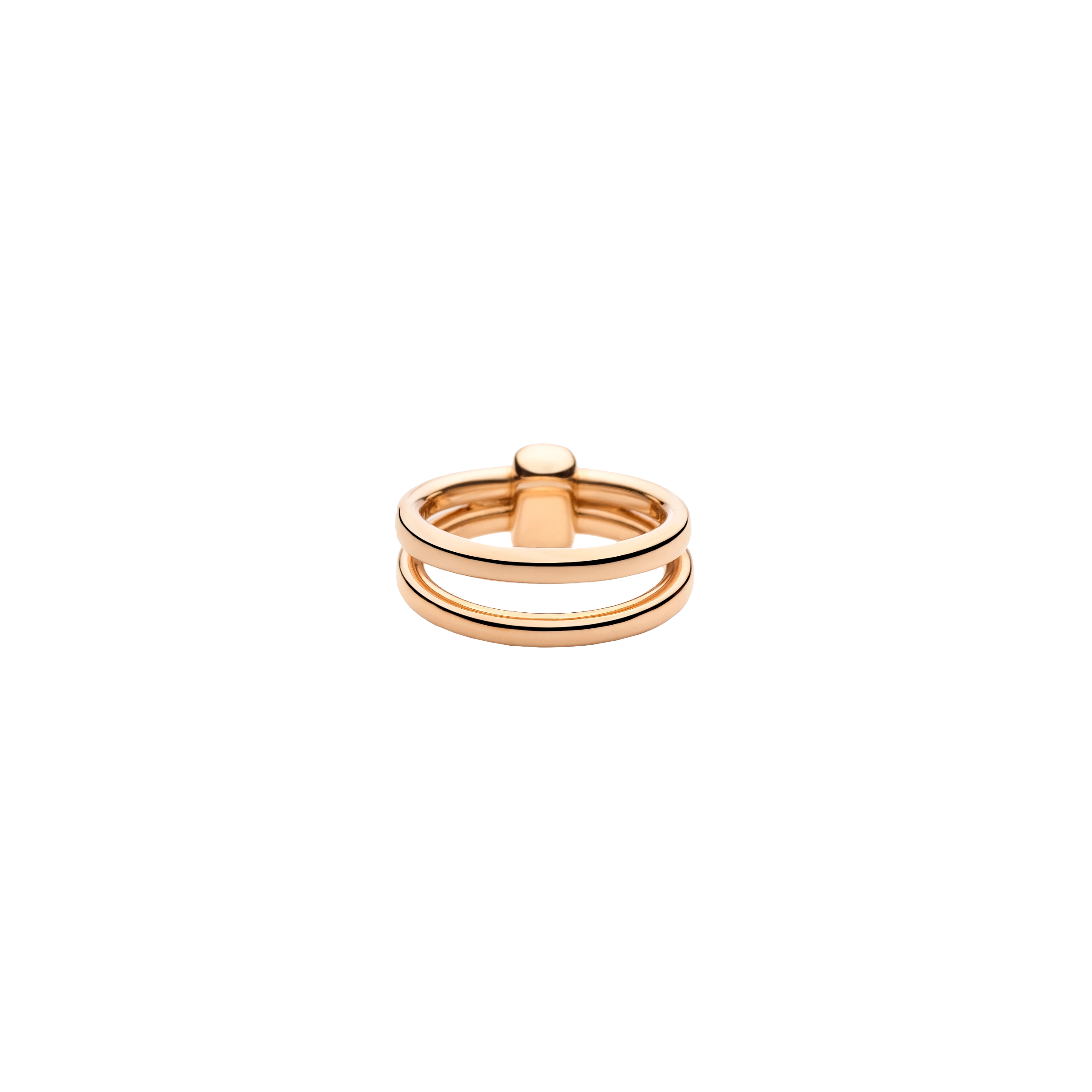 ANELLO POMELLATO TOGETHER IN ORO ROSA - PAC4010O700000000