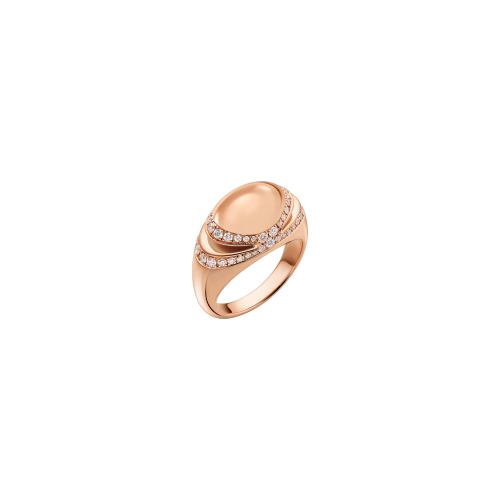 Accedi alla scheda di Bulgari ANELLO CABOCHON IN ORO ROSA E DIAMANTI - AN860280