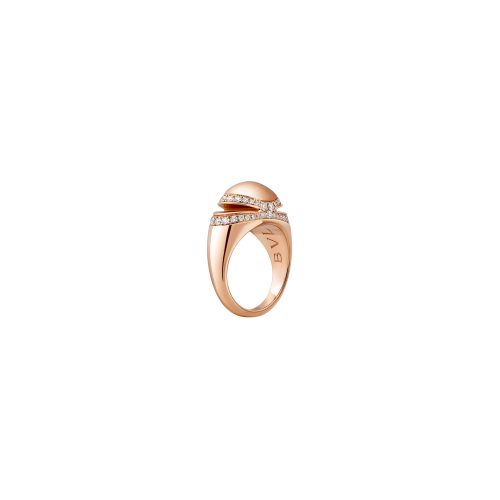 Accedi alla scheda di Bulgari ANELLO CABOCHON IN ORO ROSA E DIAMANTI - AN860280