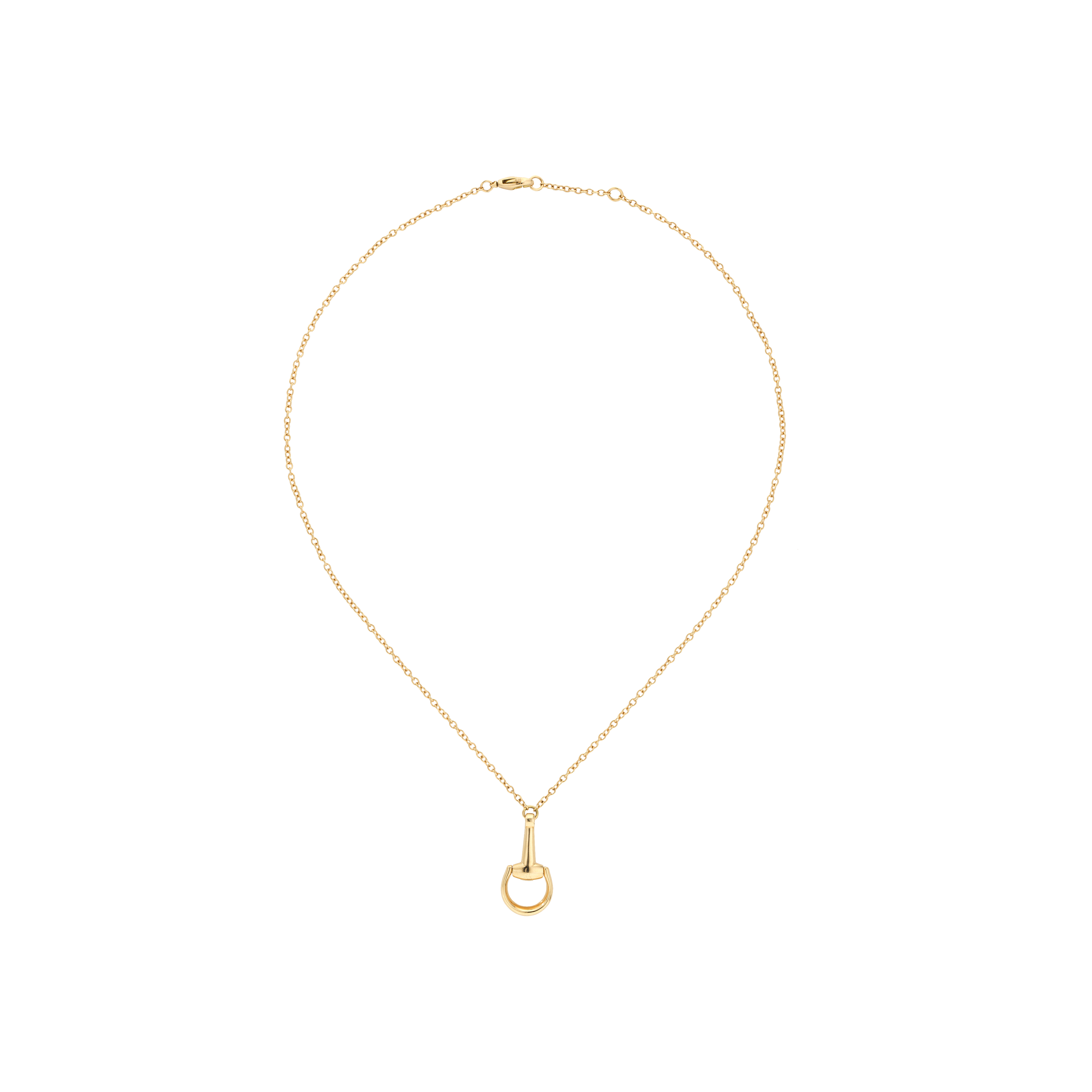 COLLANA HORSEBIT IN ORO GIALLO - YBB795818001