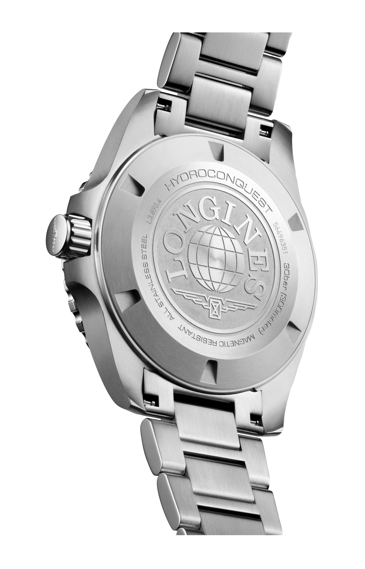 HYDROCONQUEST GMT 43 MM - L3.890.4.56.6