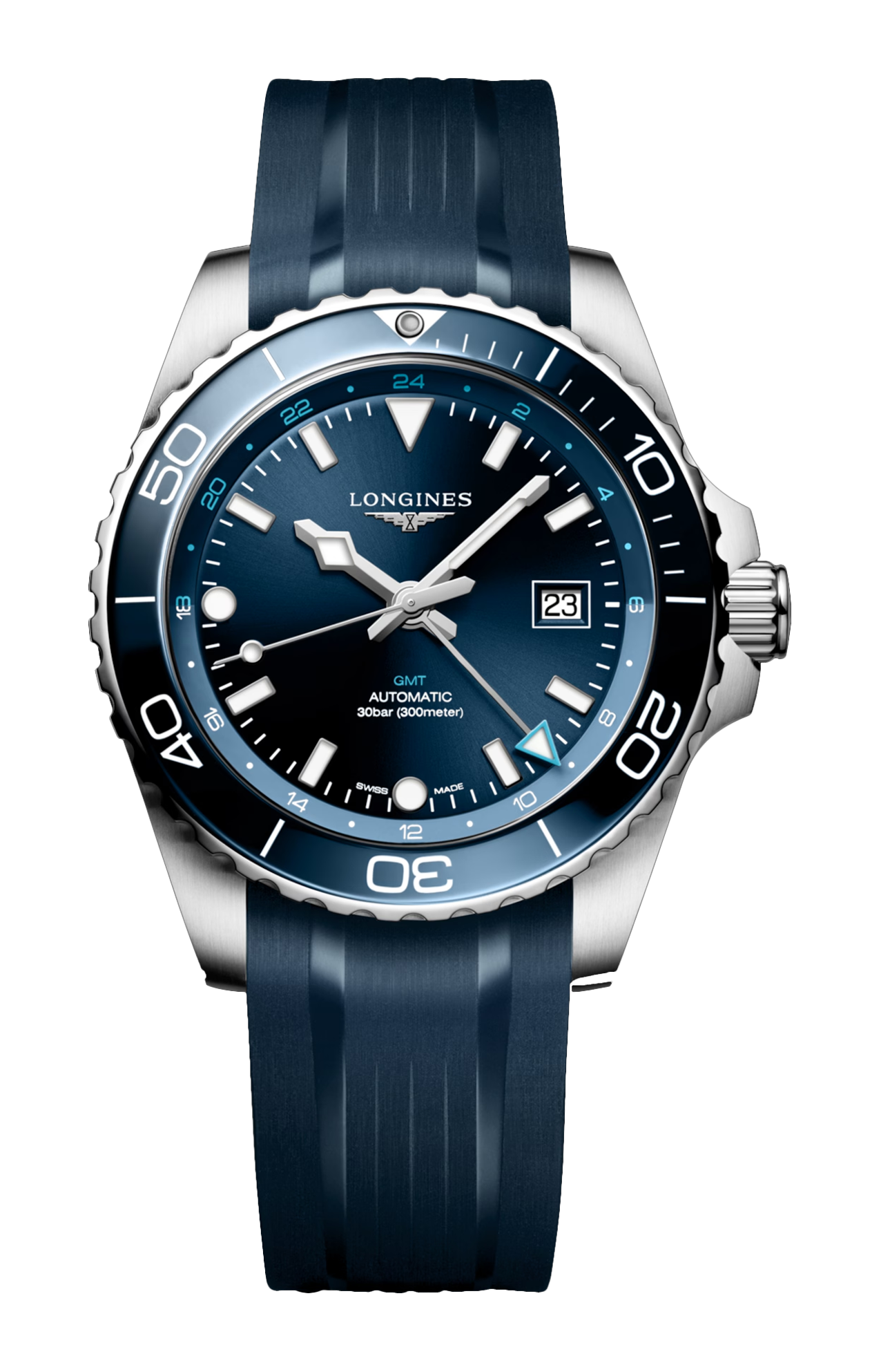 HYDRONOCQUEST GMT 43 MM - L3.890.4.96.9