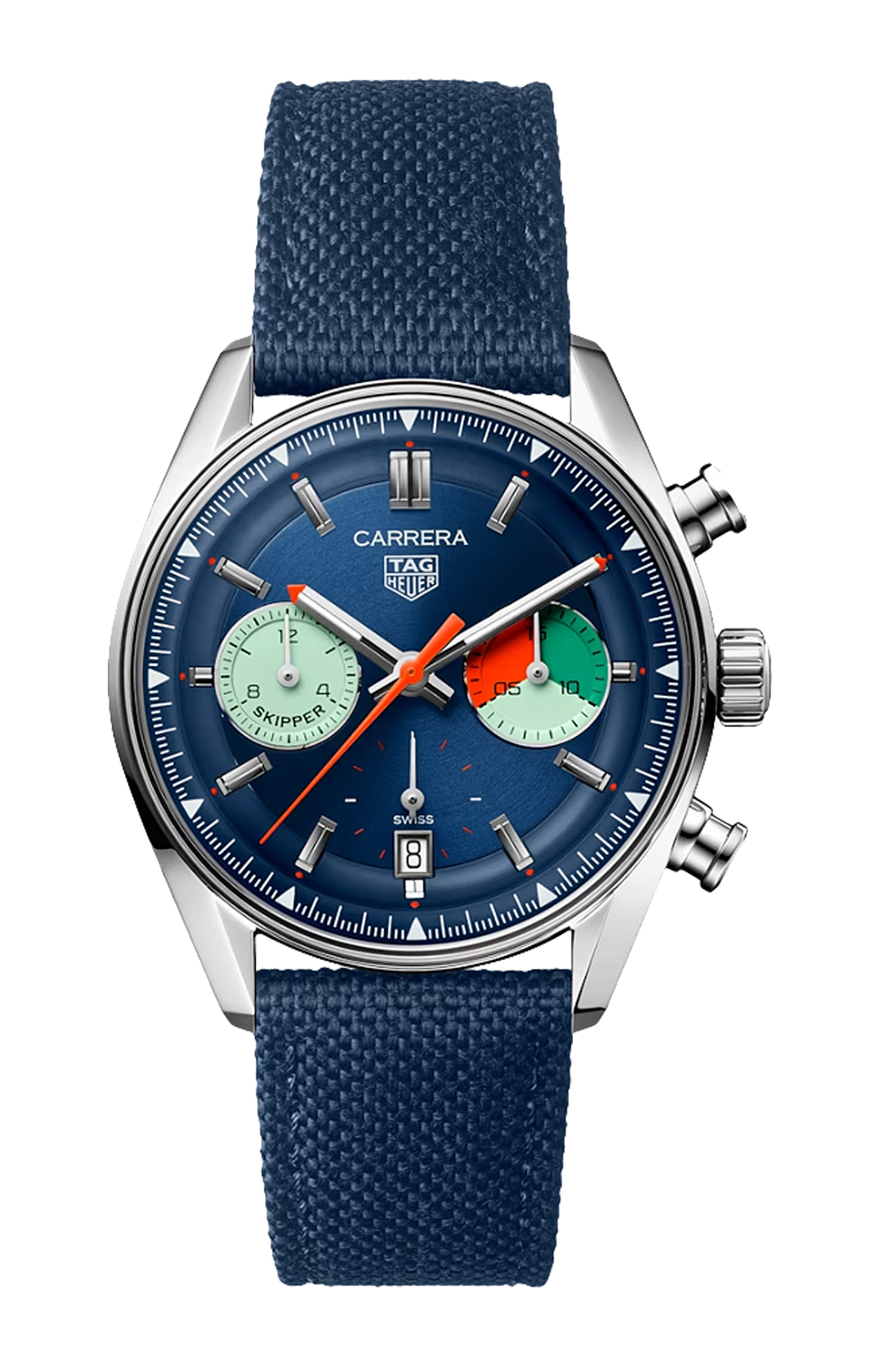 TAG HEUER CARRERA CHRONOGRAPH SKIPPER AUTOMATICO, 39 MM - CBS2213.FN6002