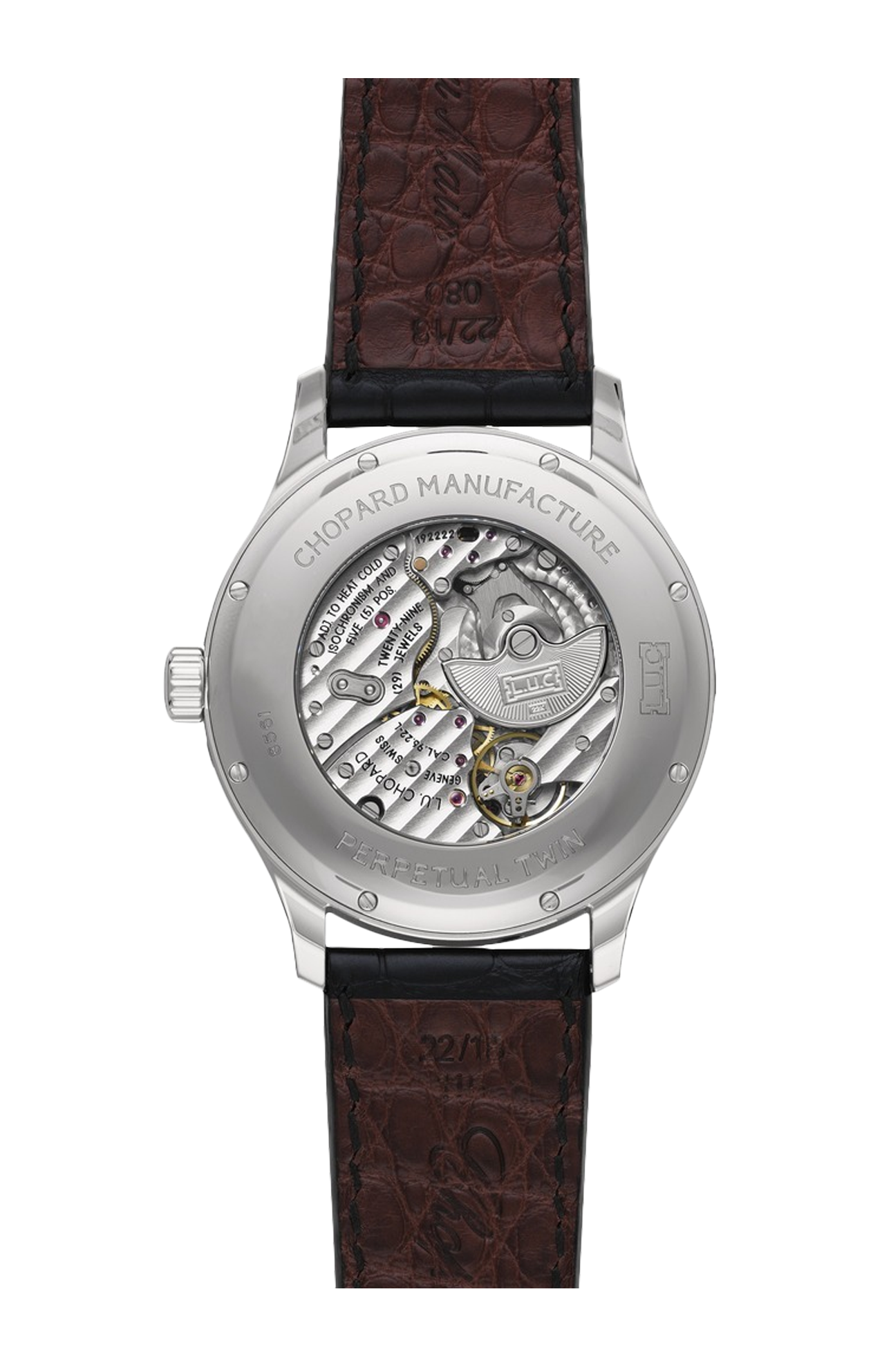 L.U.C PERPETUAL TWIN 43 MM, ACCIAIO, AUTOMATICO - 168561-3001