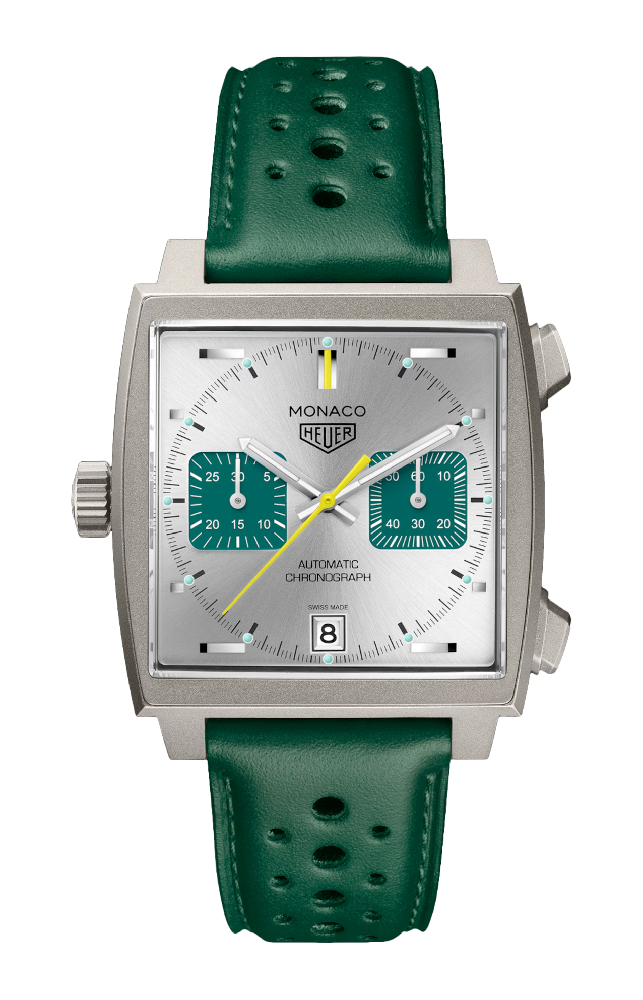 TAG HEUER MONACO CHRONOGRAPH RACING GREEN - EDIZIONE LIMITATA - CAW218E.FC6565