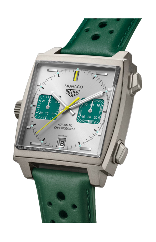 TAG HEUER MONACO CHRONOGRAPH RACING GREEN - EDIZIONE LIMITATA - CAW218E.FC6565